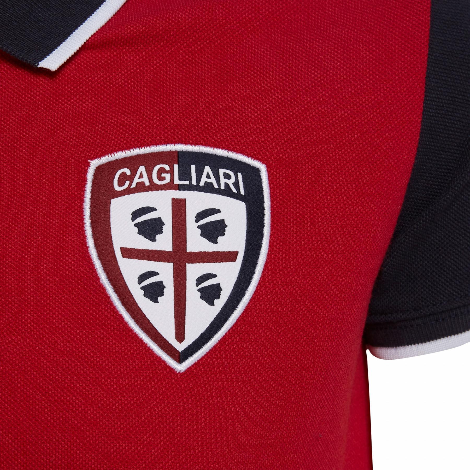 Camisa pólo infantil Cagliari Calcio 17/18