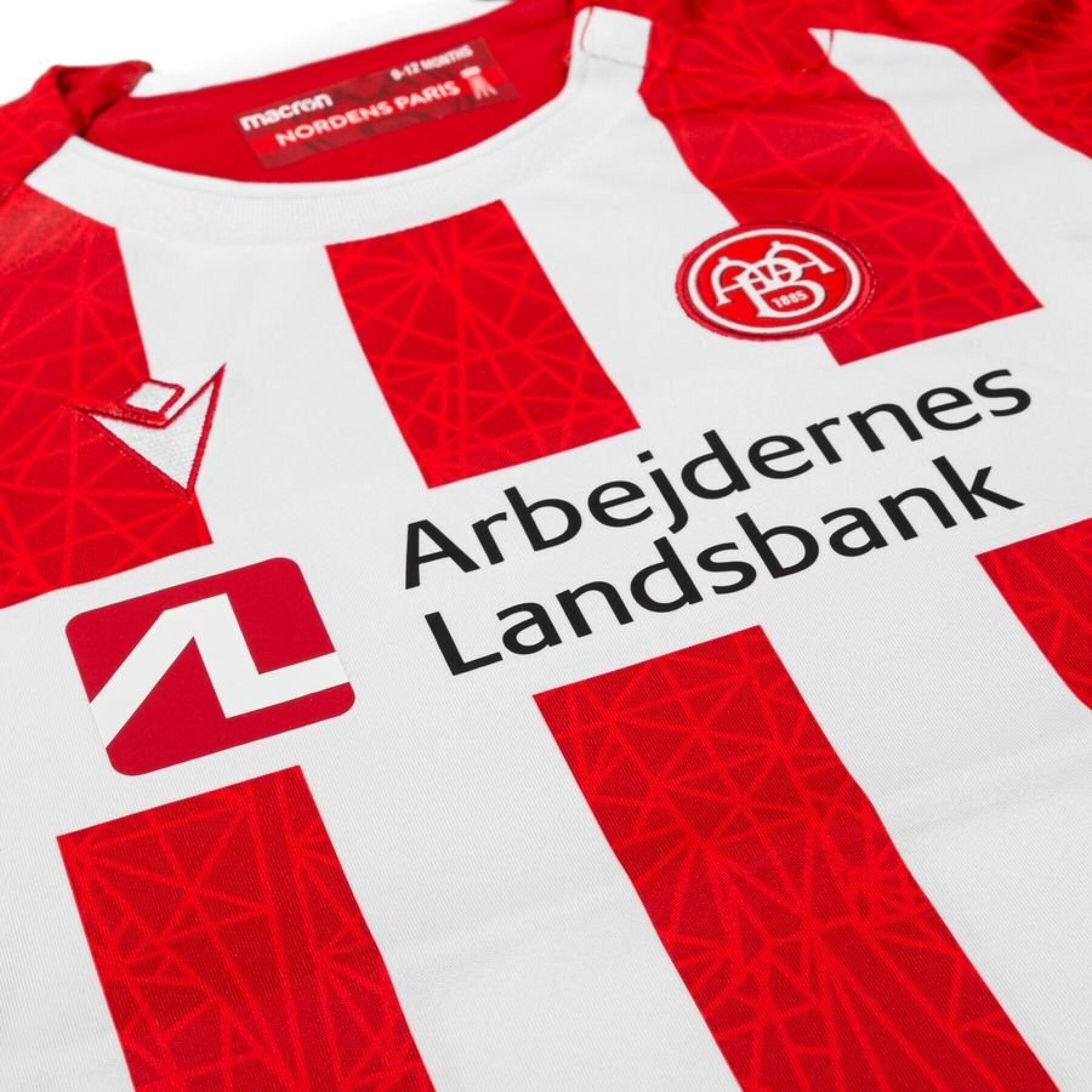 Conjunto autêntico de casa para bebés Aalborg FC 2022/23