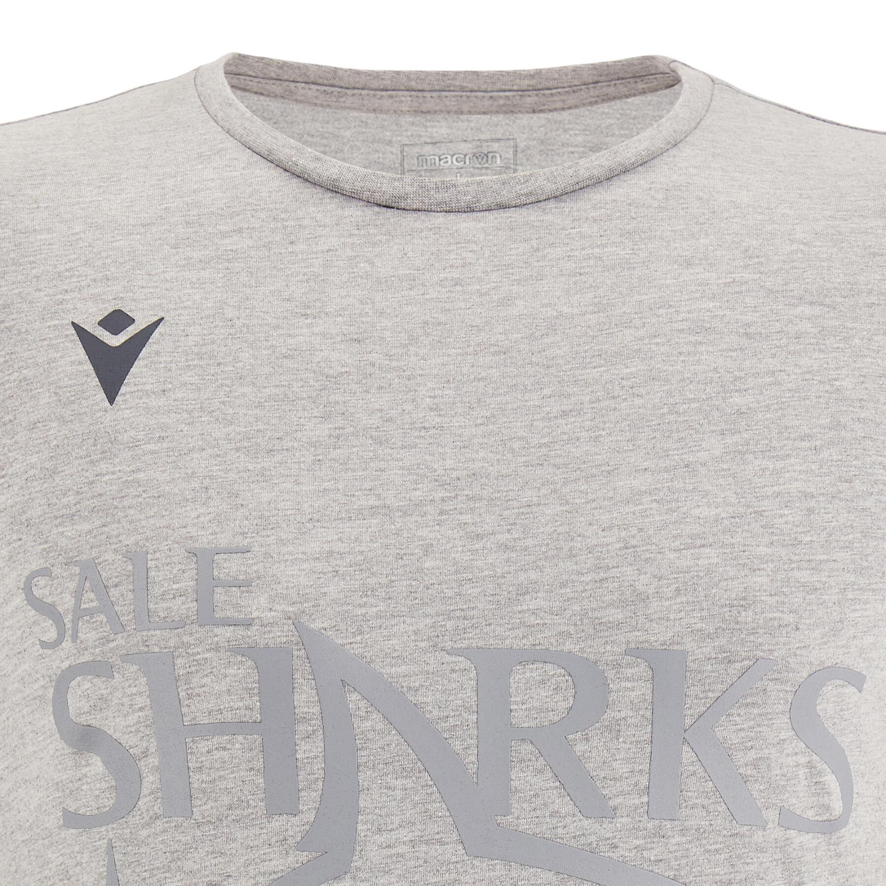 T-shirt de algodão Sale Sharks Travel 2022/23