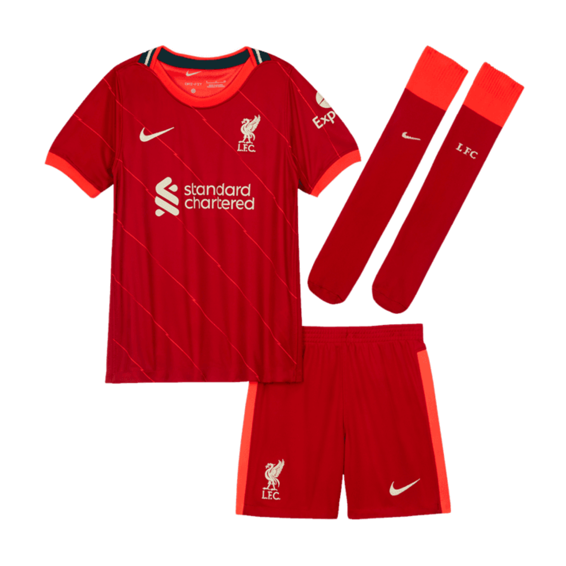 Pacote Criança em Casa Liverpool FC 2021/22 LK