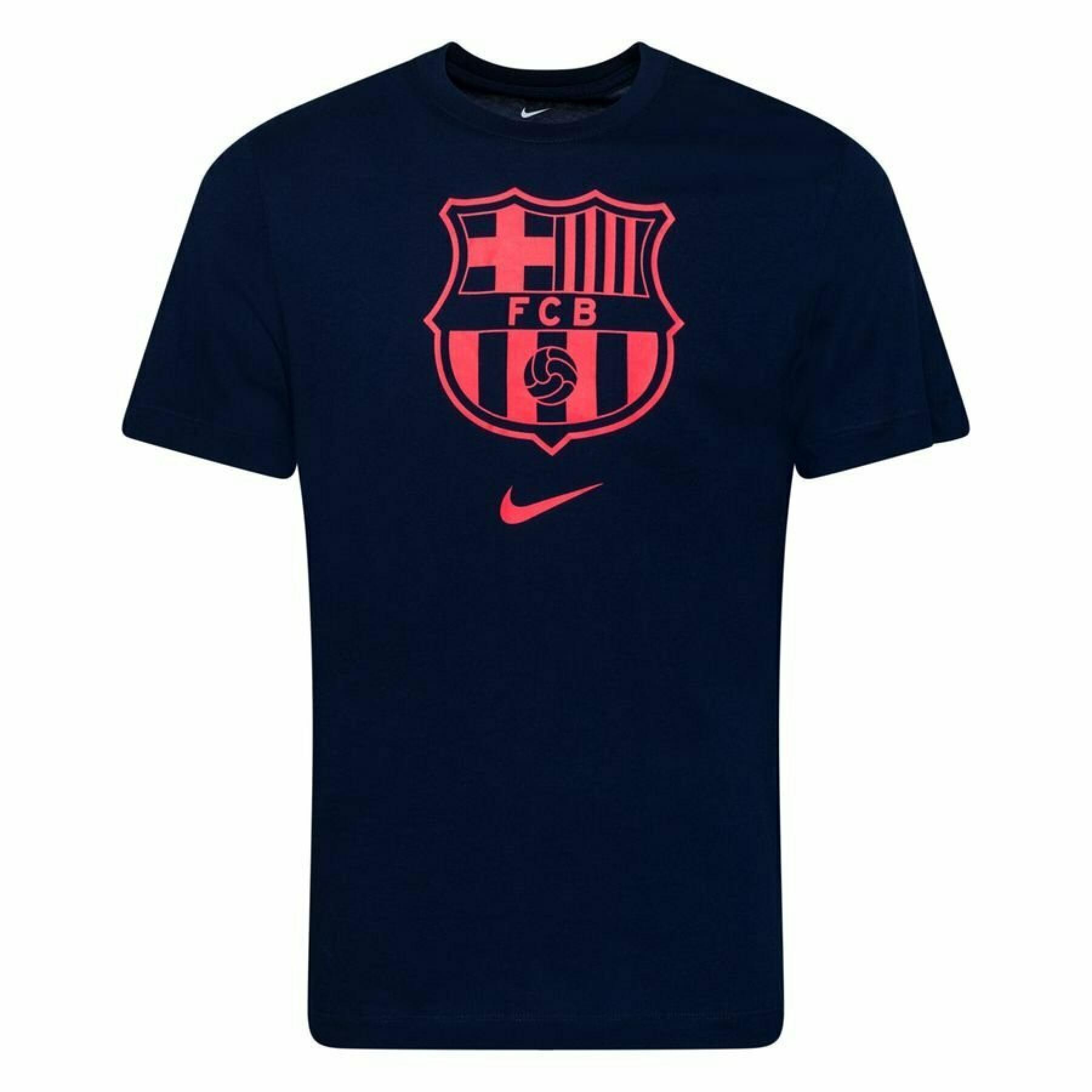 Camiseta de algodão Barcelona 2020/21