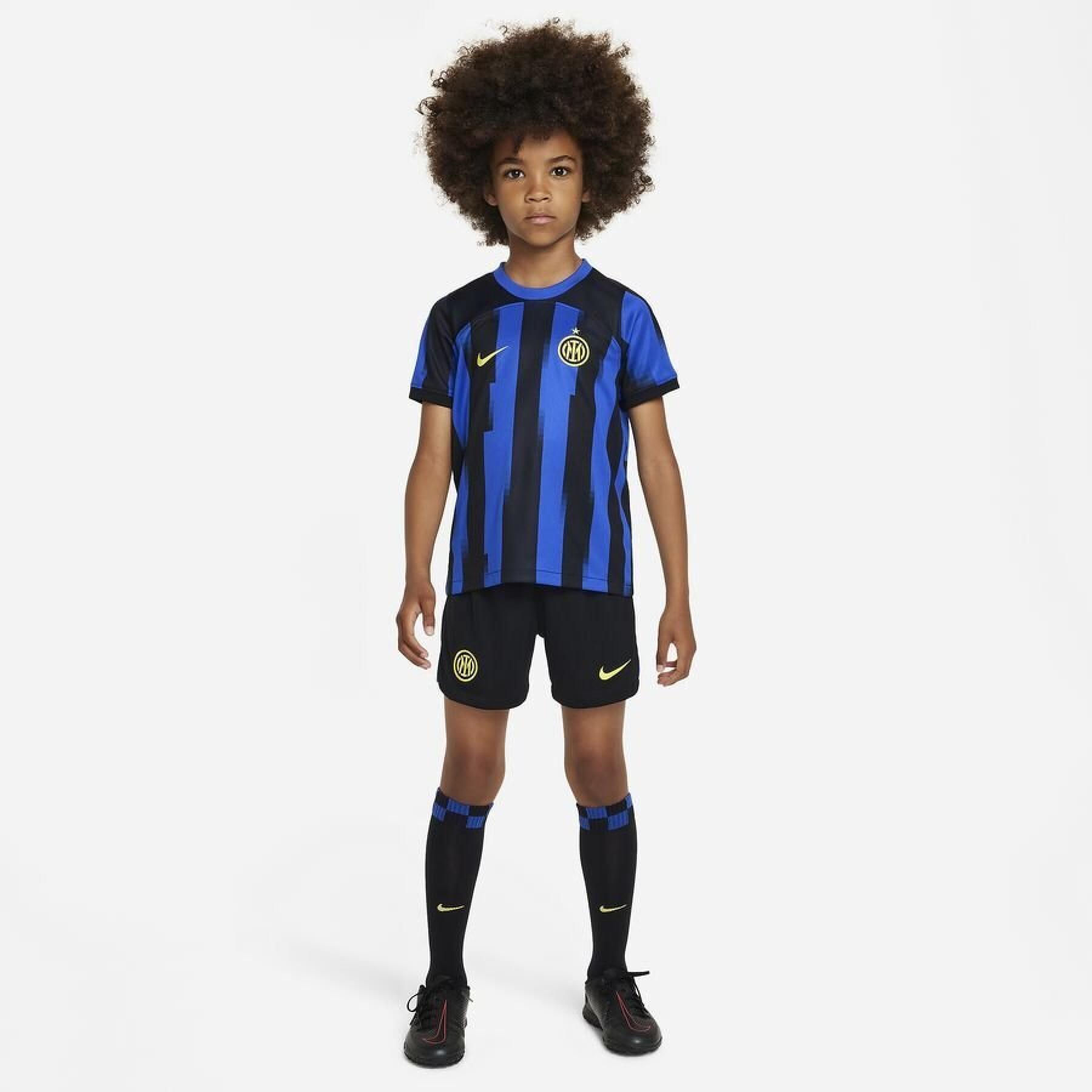 Kit doméstico para crianças Inter Milan 2023/24
