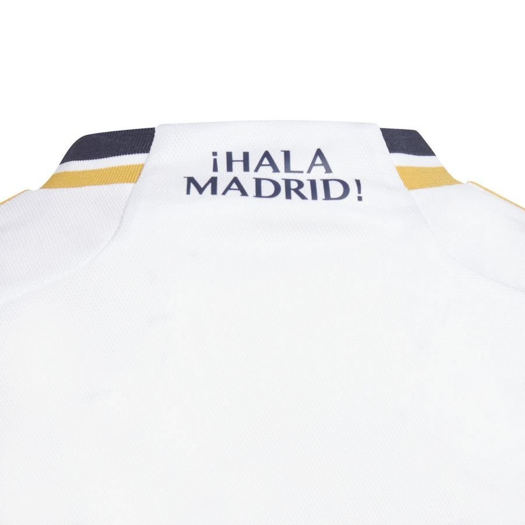 Mini-kit para crianças em casa Real Madrid 2023/24