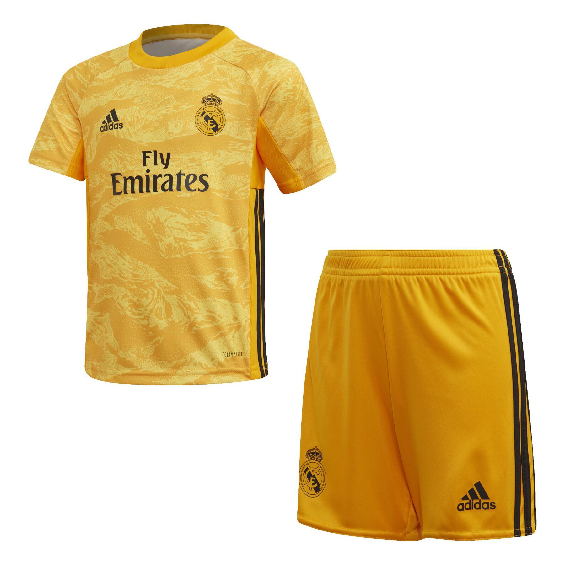 Mini kit de casa Real Madrid Goalkeeper 2019/20