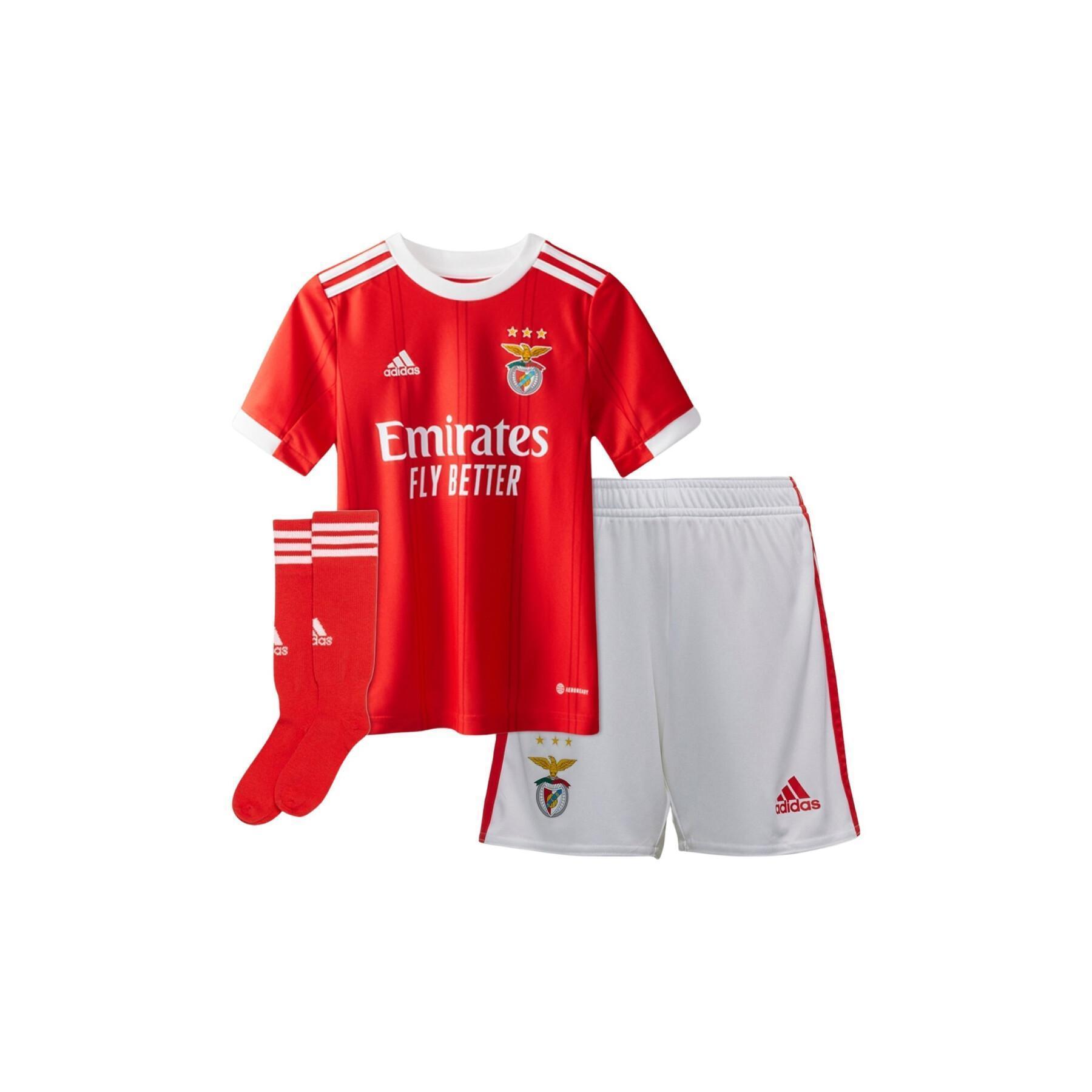Mini kit bebé em casa Benfica Lisbonne 2022/23