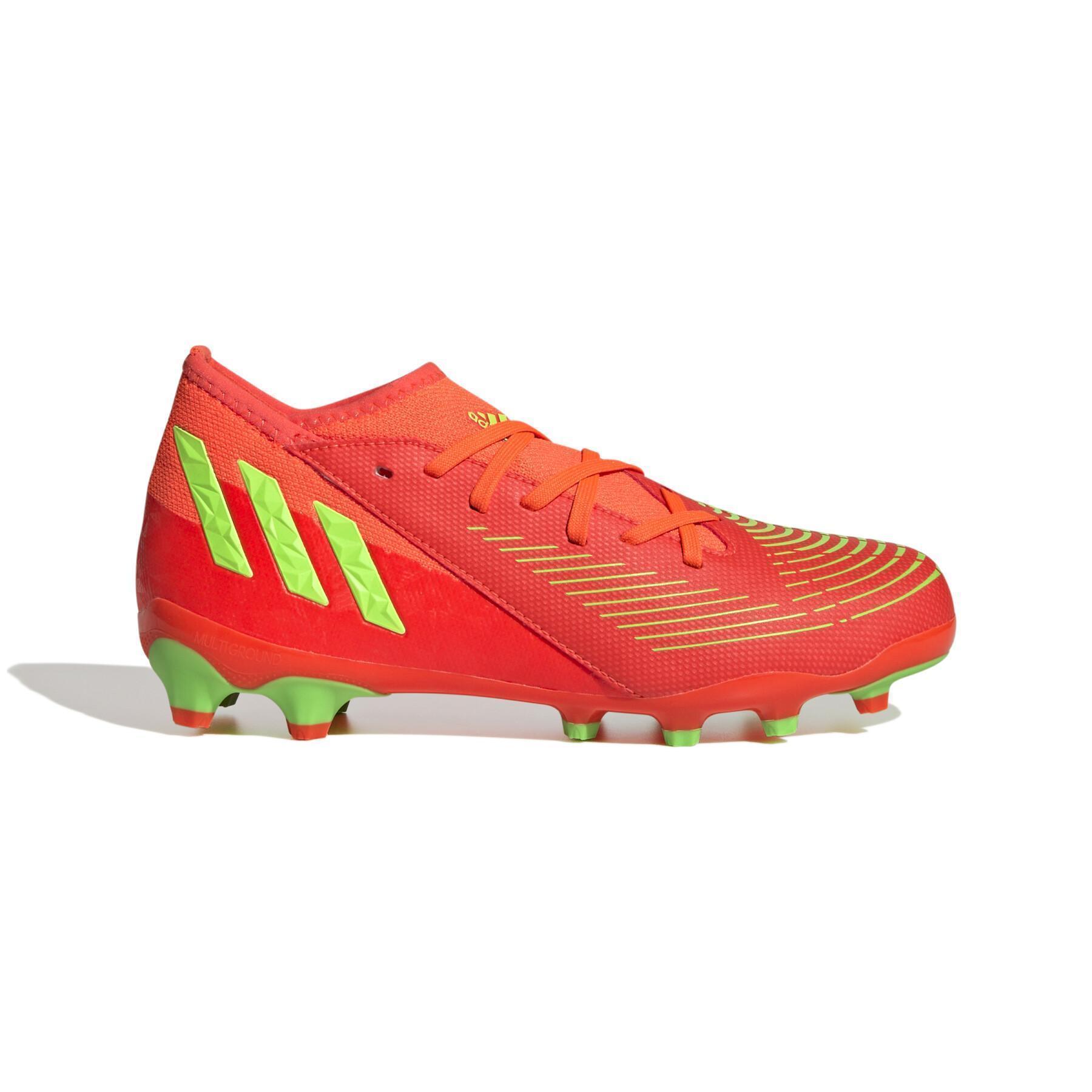 Sapatos de futebol para crianças adidas Predator Edge.3 MG - Game Data Pack