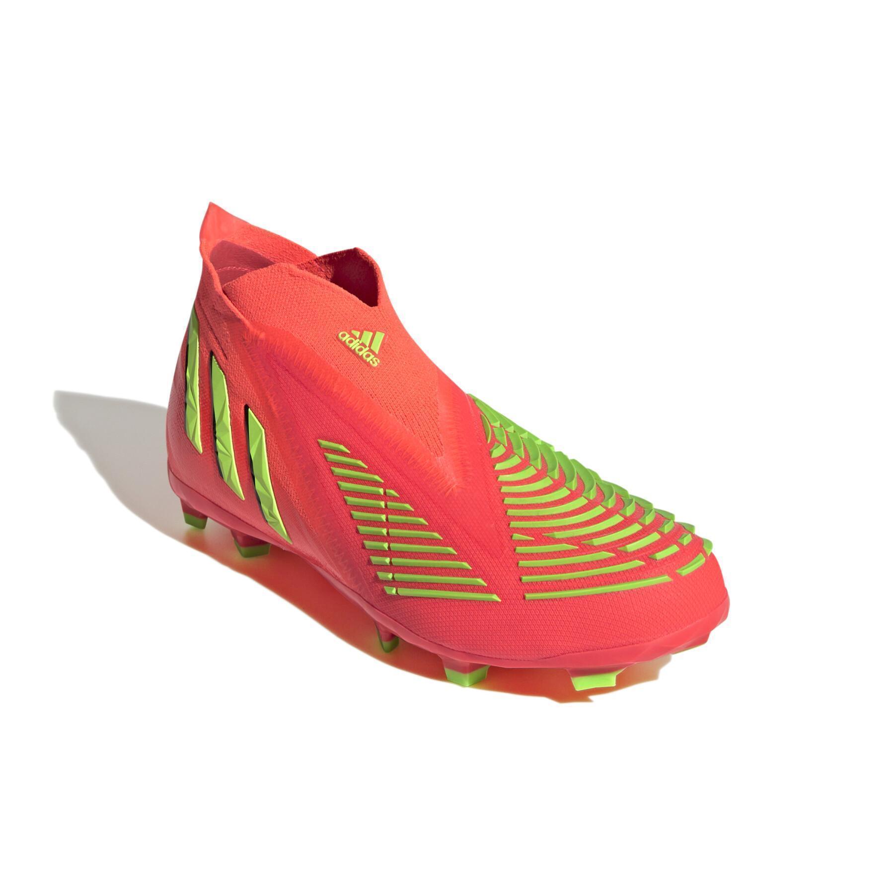 Sapatos de futebol para crianças adidas Predator Edge+ FG - Game Data Pack