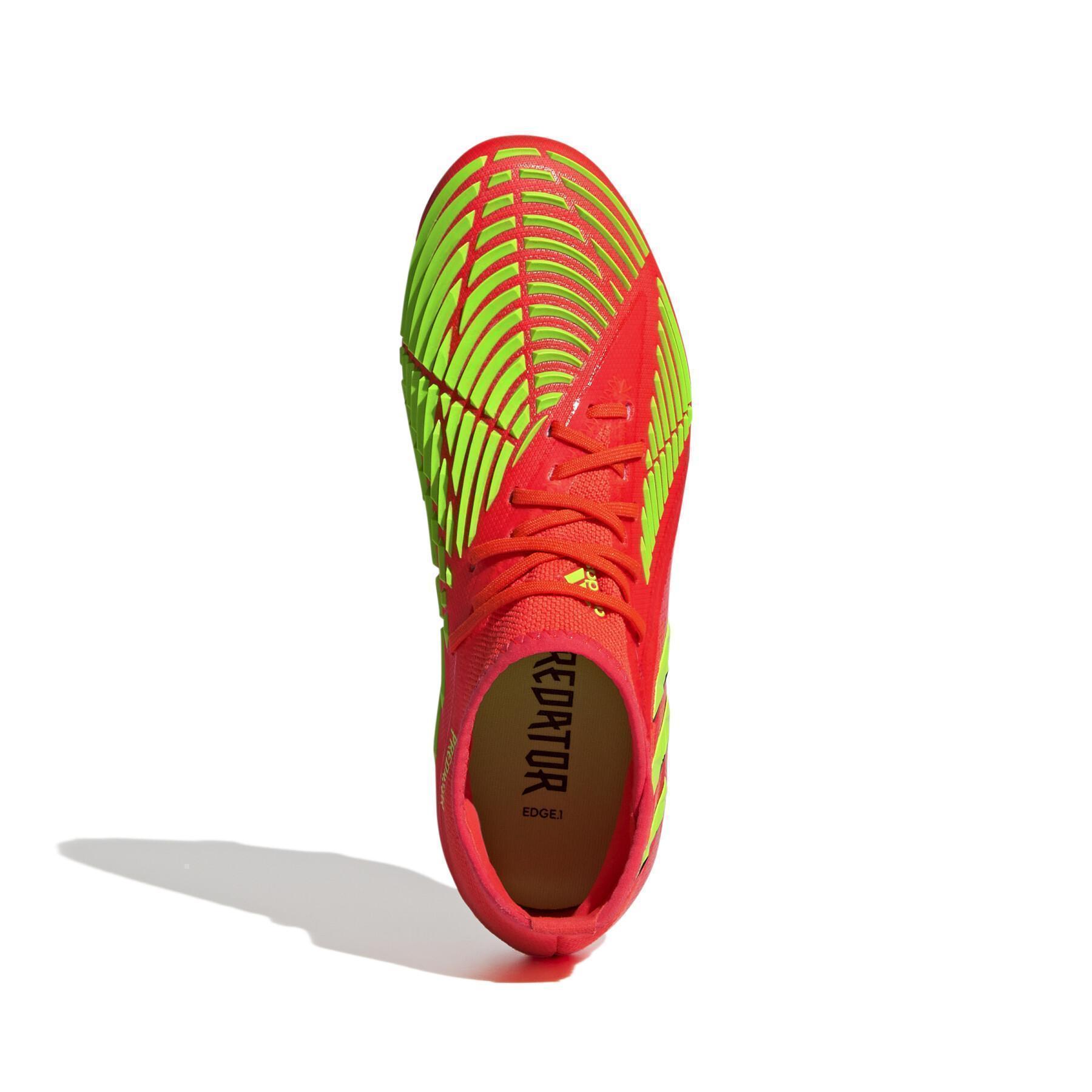 Sapatos de futebol para crianças adidas Predator Edge.1 FG - Game Data Pack