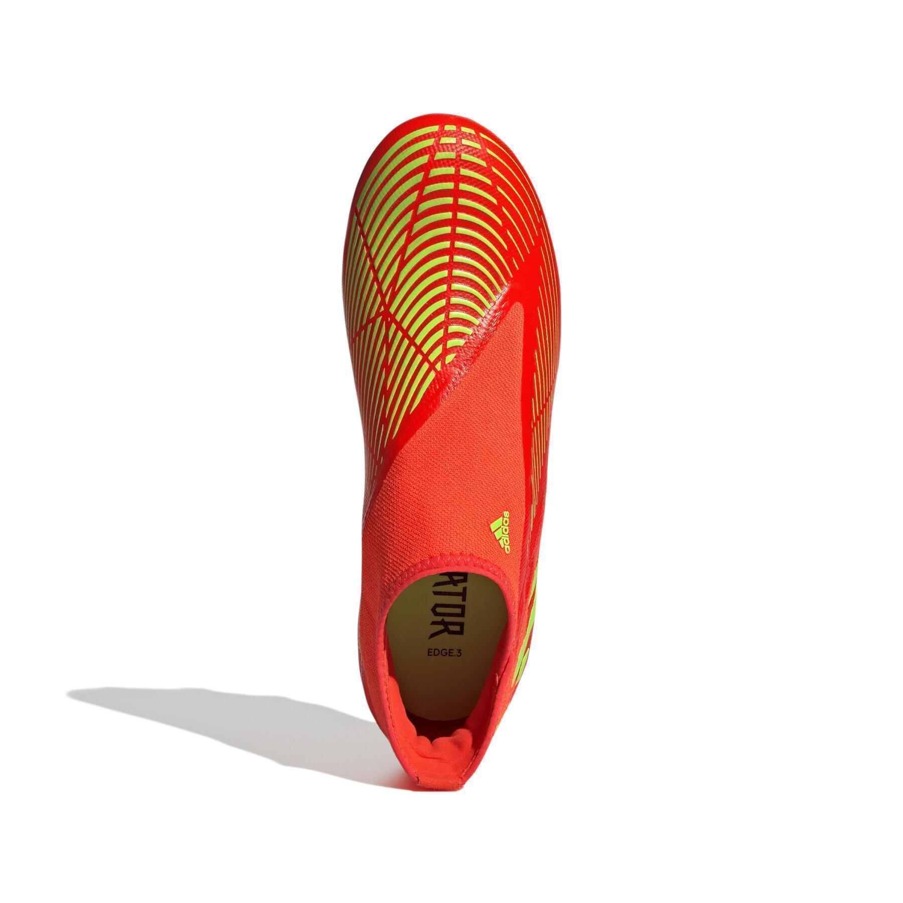 Sapatos de futebol adidas Predator Edge.3 Laceless FG - Game Data Pack