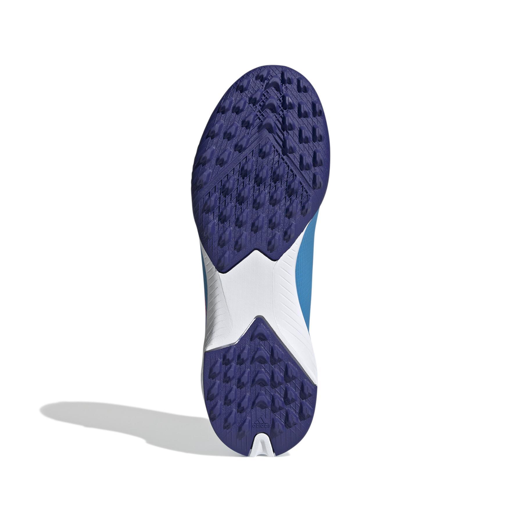 Sapatos de futebol para crianças adidas X Speedflow.3 TF - Sapphire Edge Pack