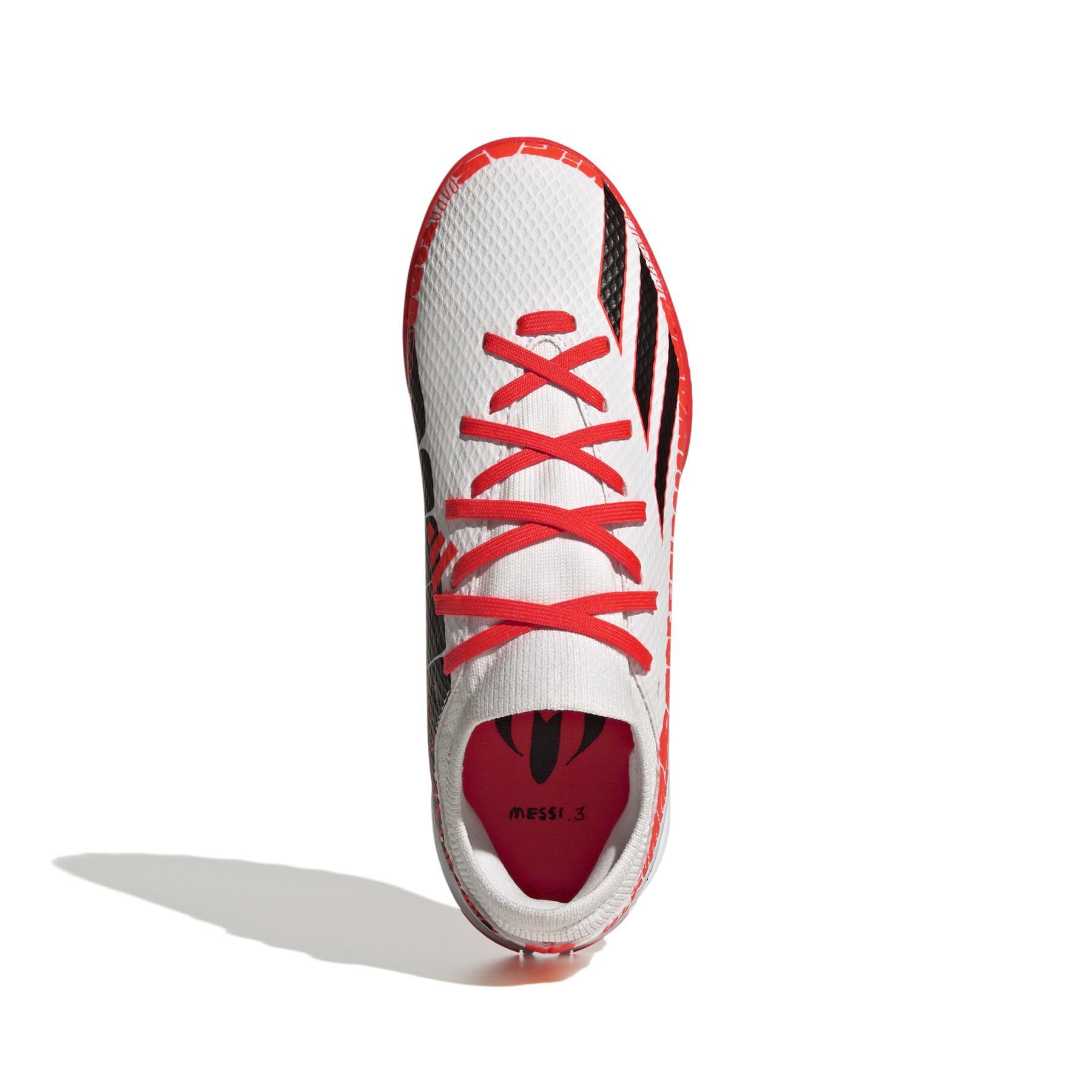 Sapatos de futebol para crianças adidas X Speedportal Messi.3 TF