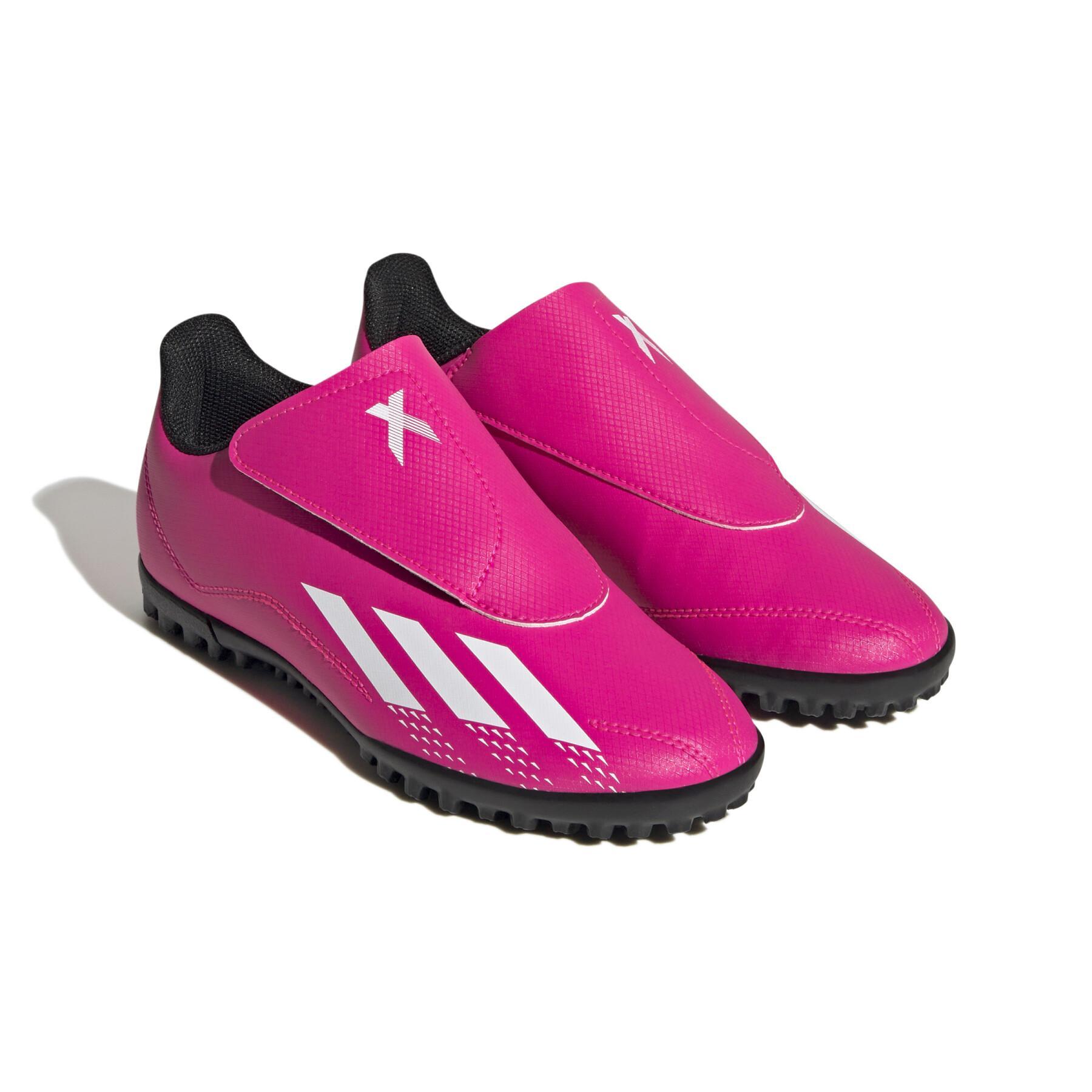 Botas de futebol de velcro para crianças adidas X Speedportal.4 Turf