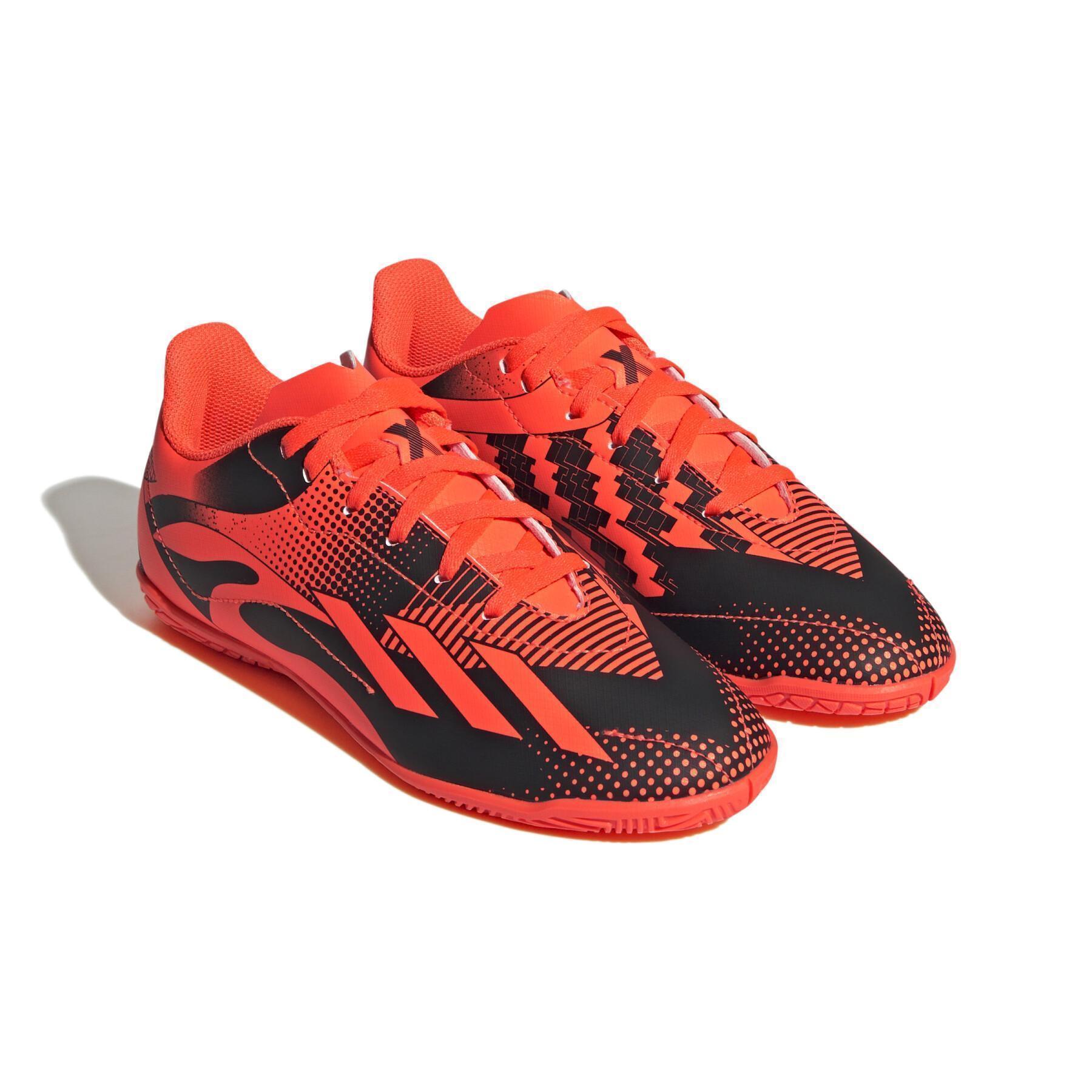 Sapatos de futebol para crianças adidas X Speedportal Messi.4 Indoor - Messi Pack