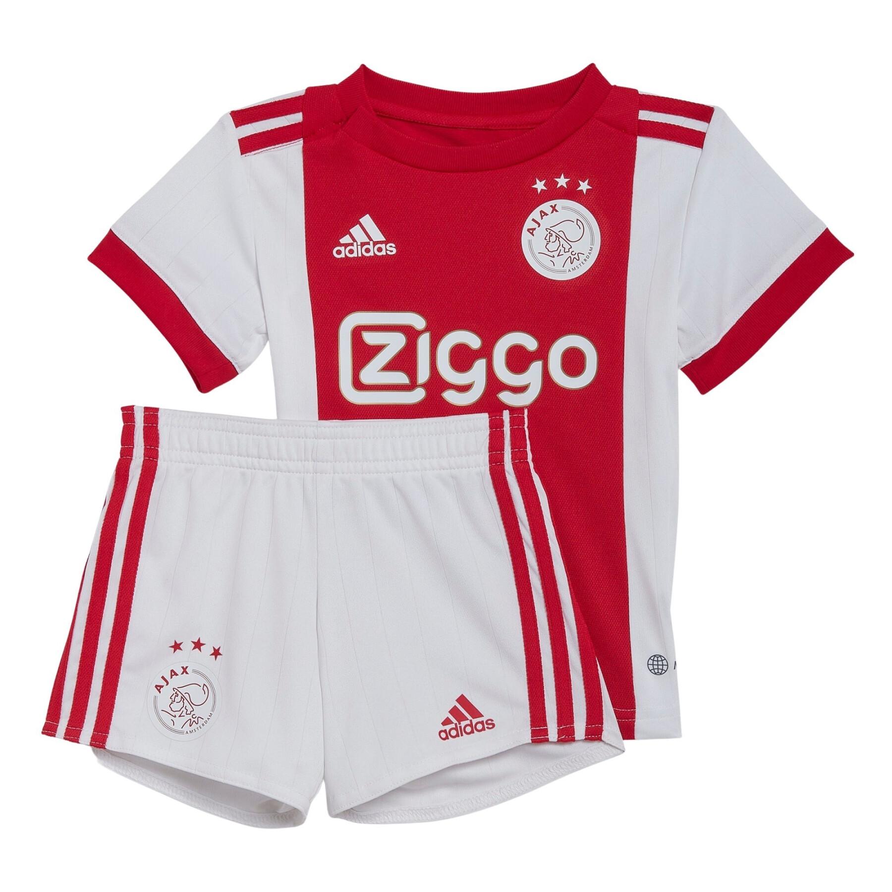 Kit doméstico para crianças Ajax Amsterdam 2022/23
