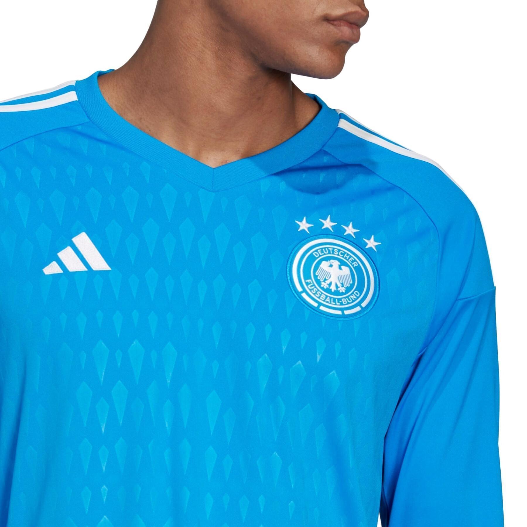 Camisola de manga comprida de guarda-redes do Campeonato do Mundo de 2022 Allemagne