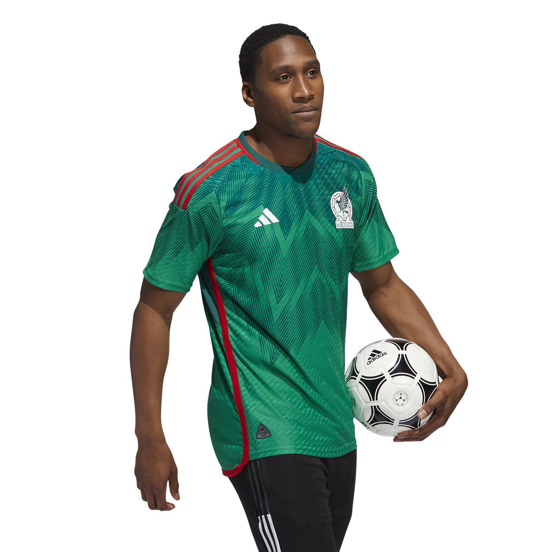 Autêntica camisola de casa do Campeonato do Mundo de 2022 Mexique