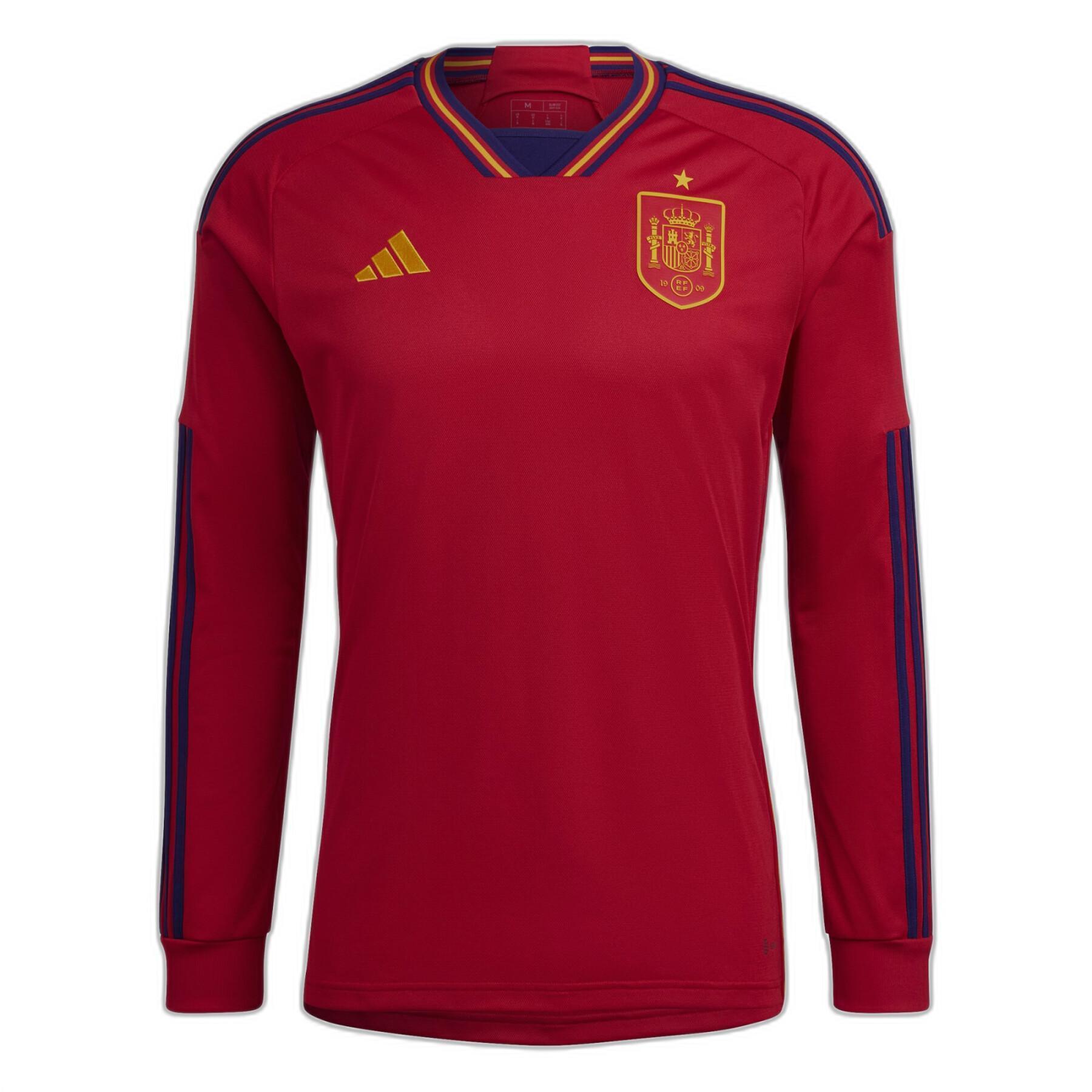 Camisola de manga comprida para o Campeonato do Mundo de 2022 Espagne