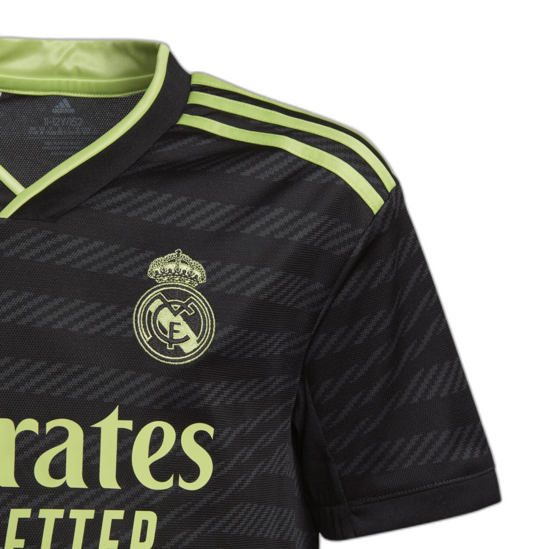 Terceira camisola para crianças Real Madrid 2022/23