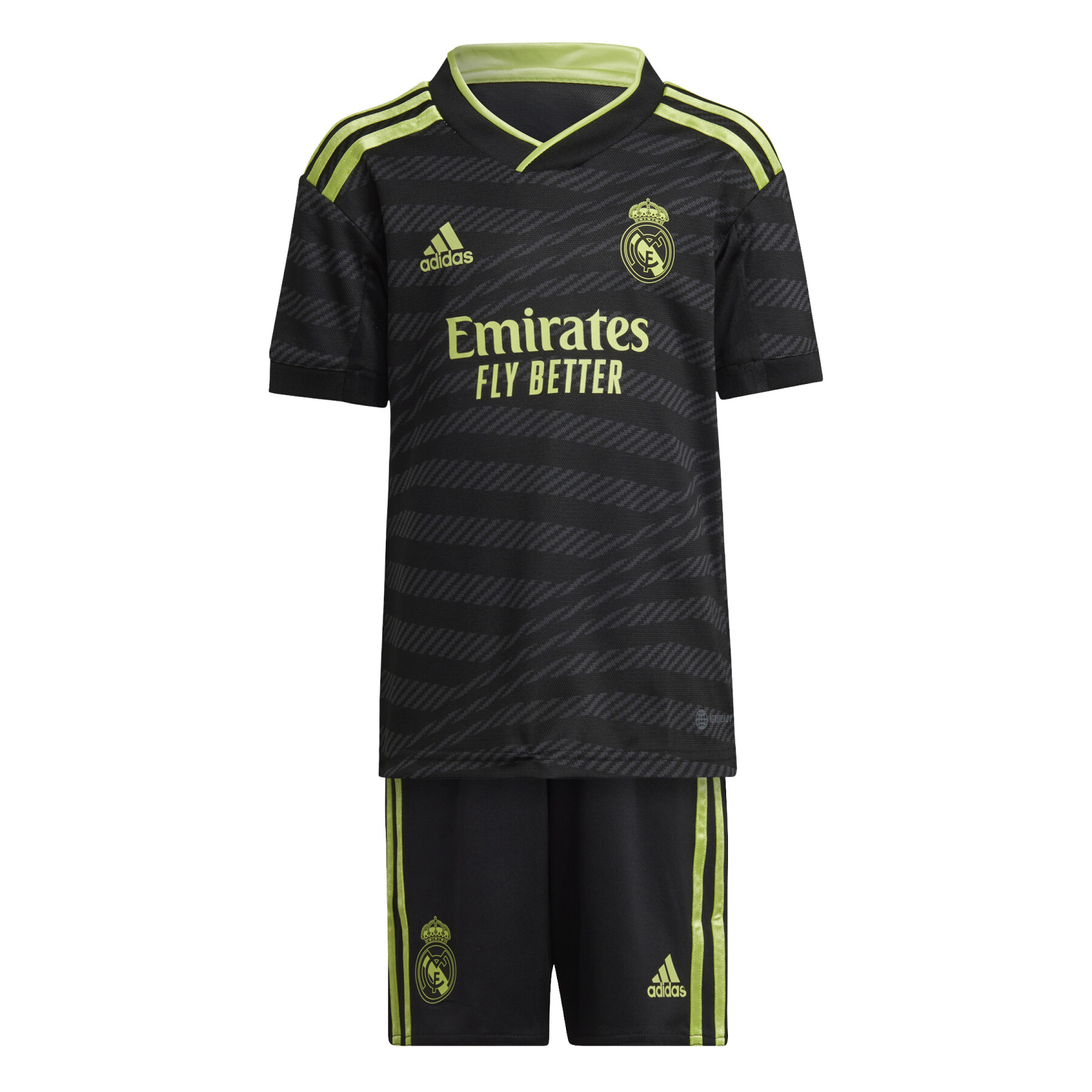 Mini-kit terceiro bebé Real Madrid 2022/23