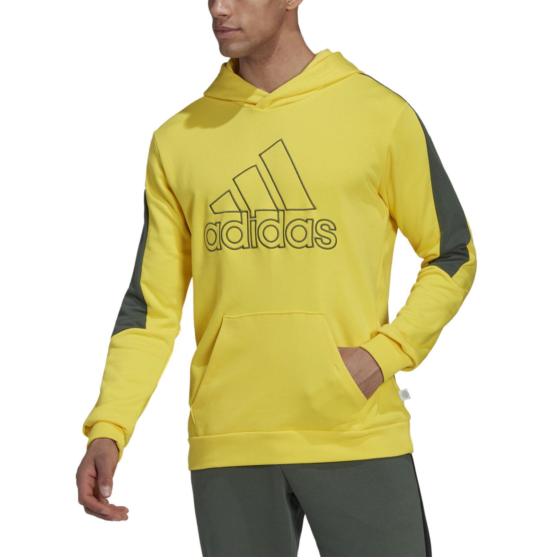 Sweatshirt com capuz e patch bordado adidas Future Icons