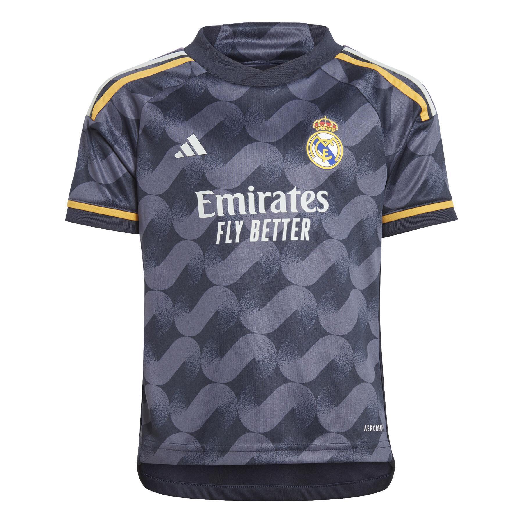 Mini kit doméstico para bebés Real Madrid 2023/24