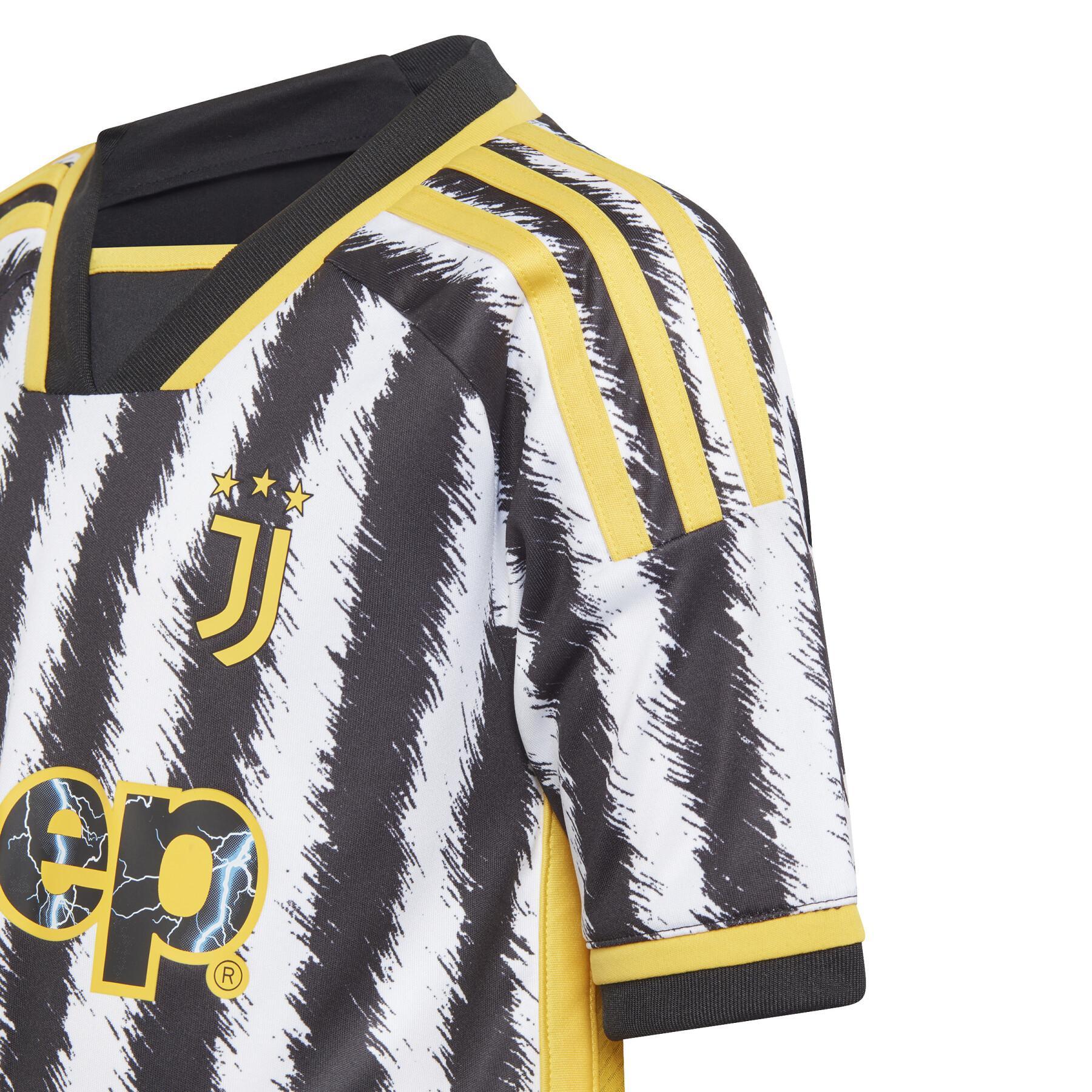 Mini-kit para crianças em casa Juventus Turin 2023/24