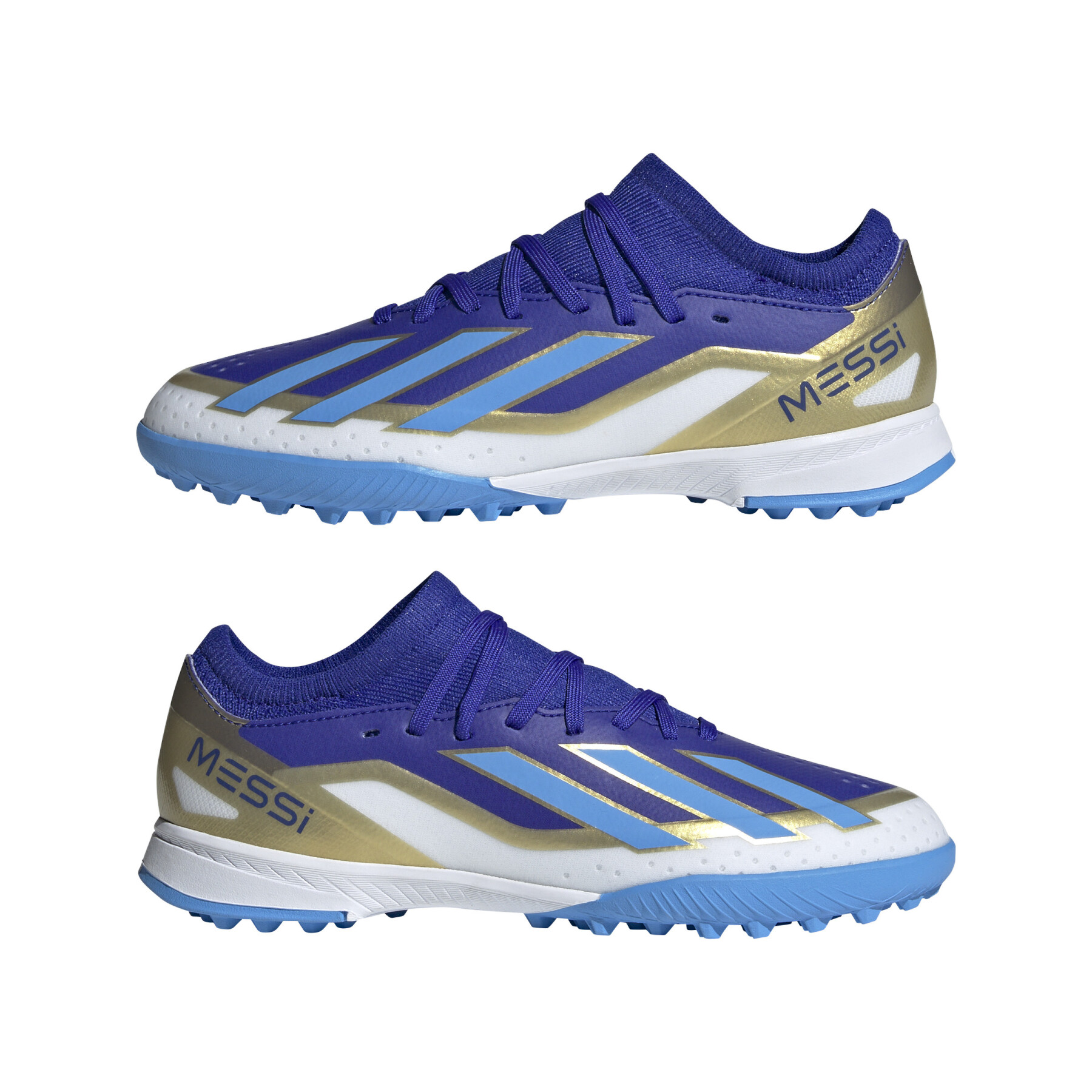 Sapatos de futebol para crianças adidas X Crazyfast League TF Messi