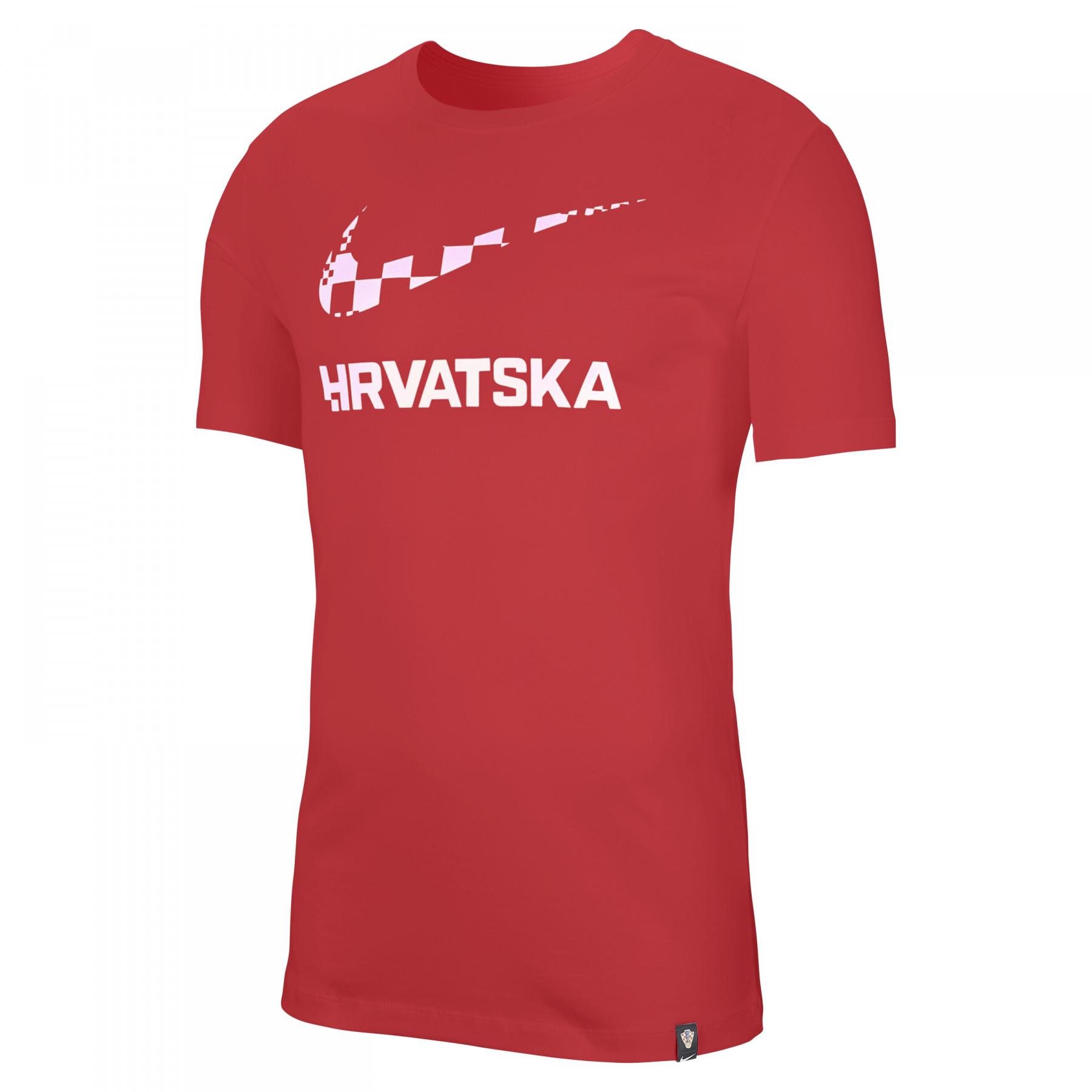 T-shirt Croatie Ground
