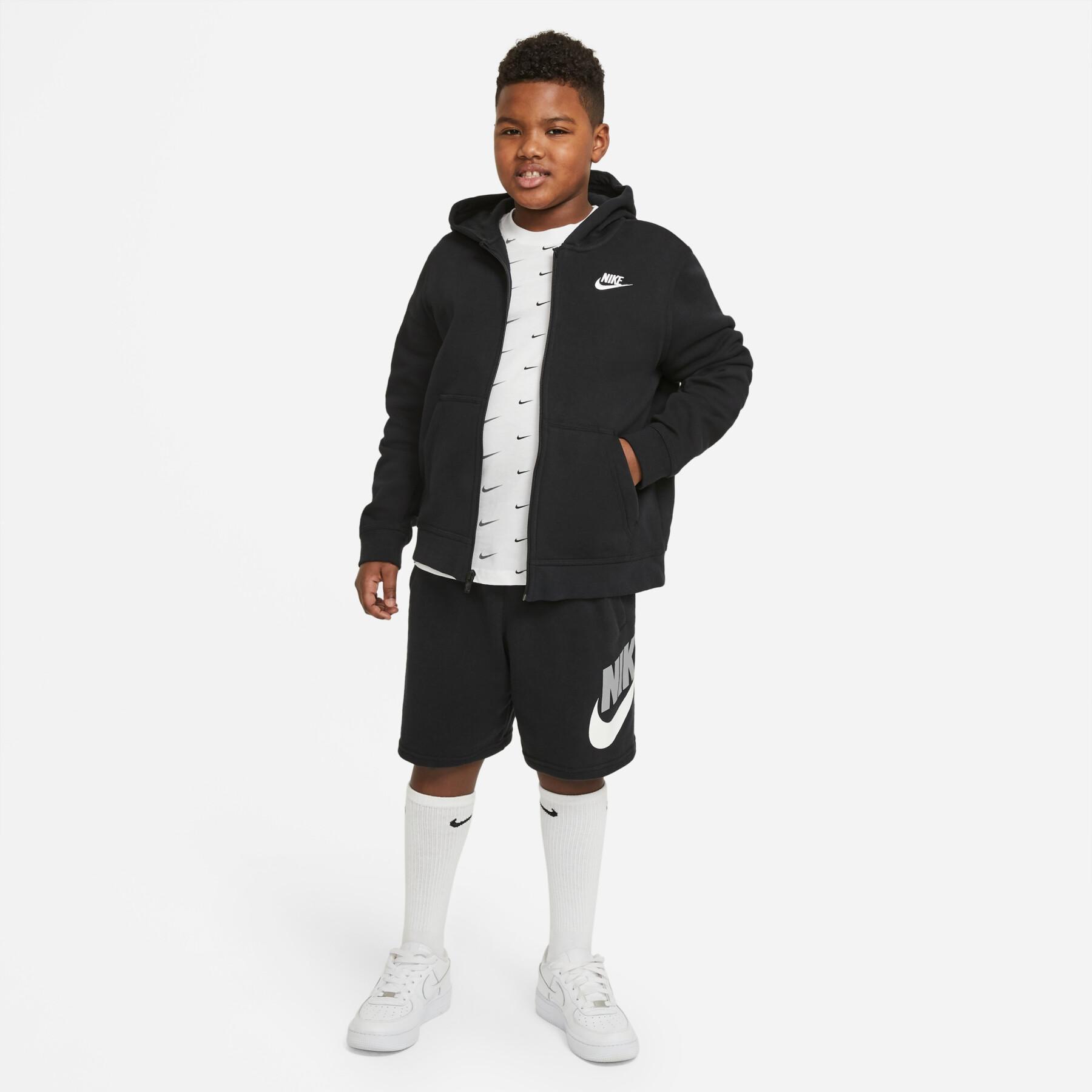 Calções para crianças Nike Sportswear Club Fleece