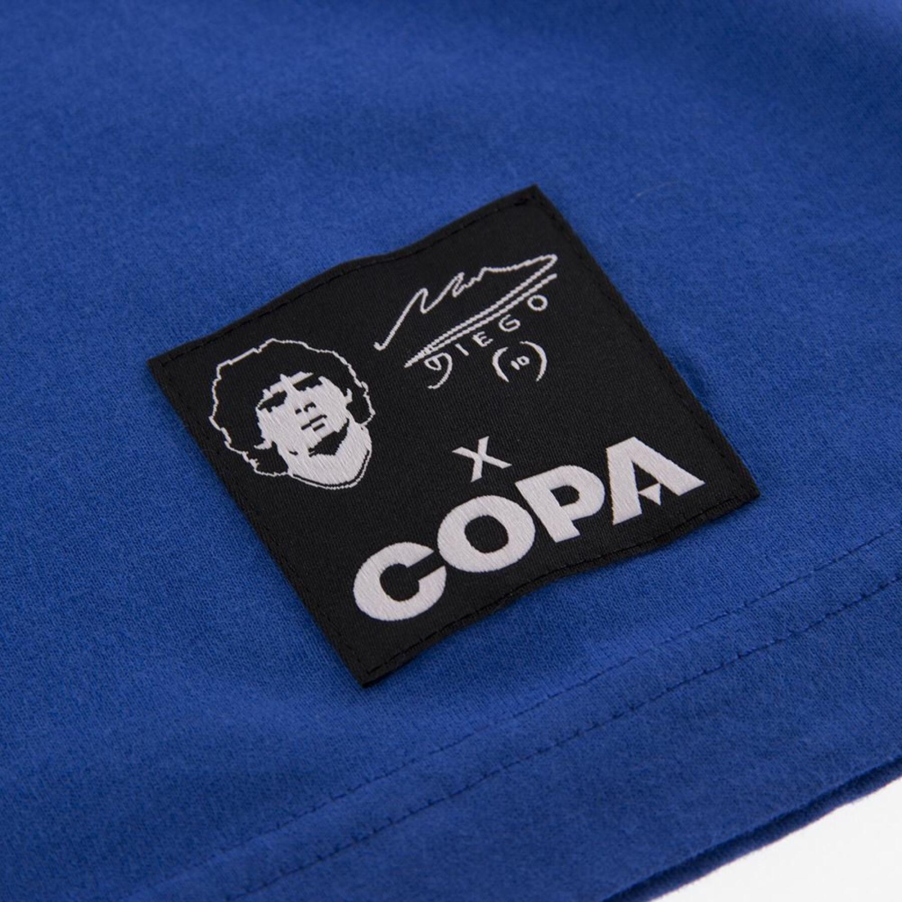 T-shirt bordada Copa Boca Juniors Maradona