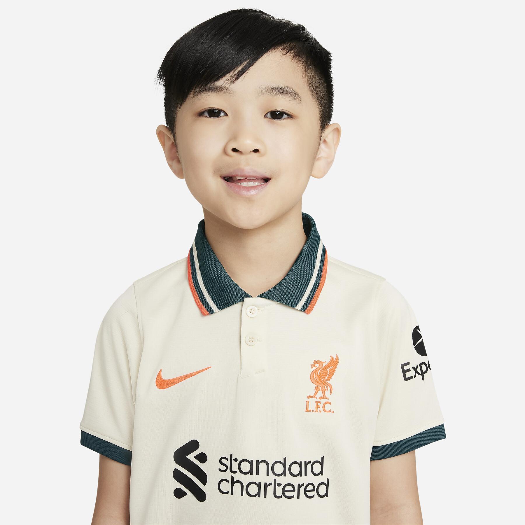 Mini-kit para crianças ao ar livre Liverpool FC 2021/22