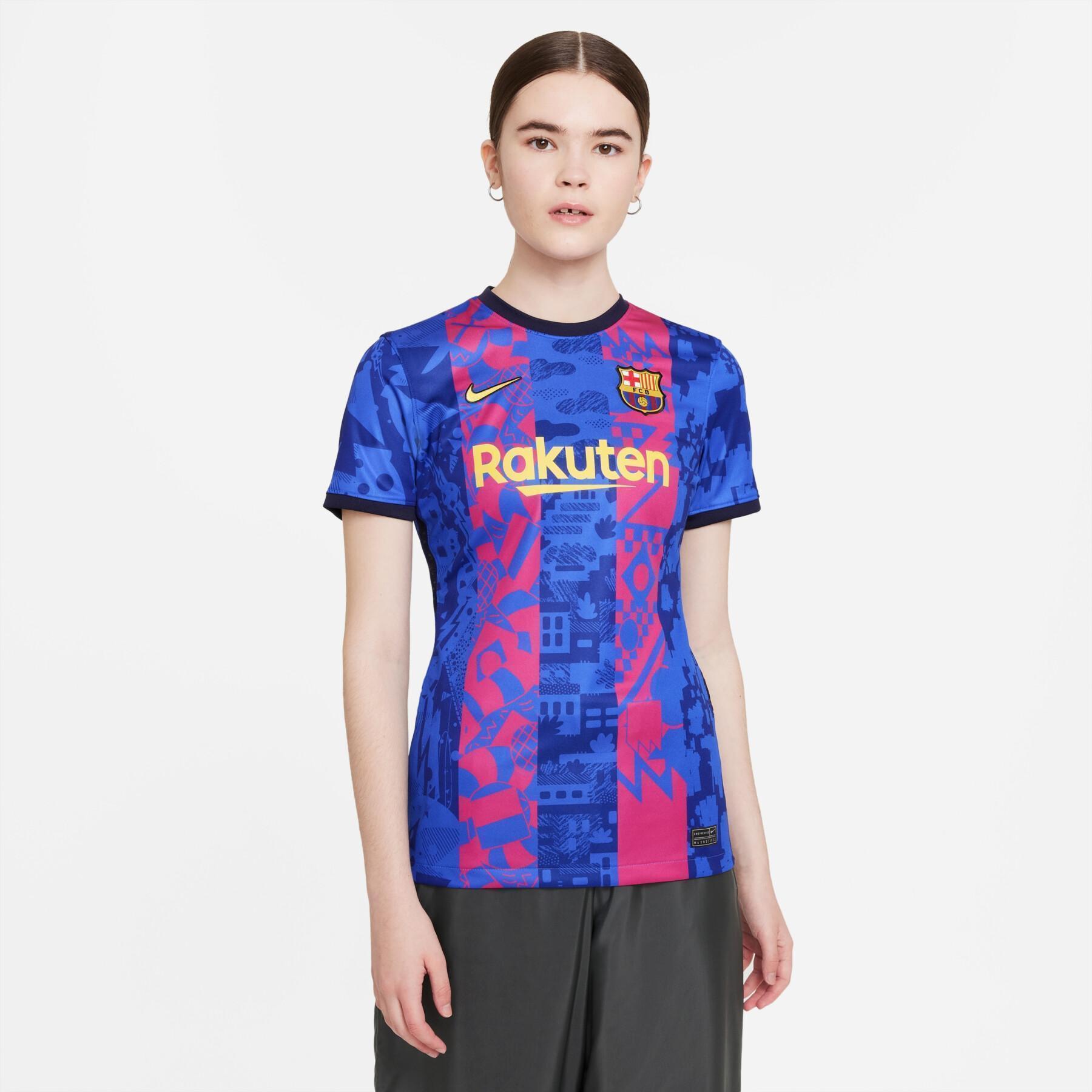 Terceira camisola feminina FC Barcelone 2021/22
