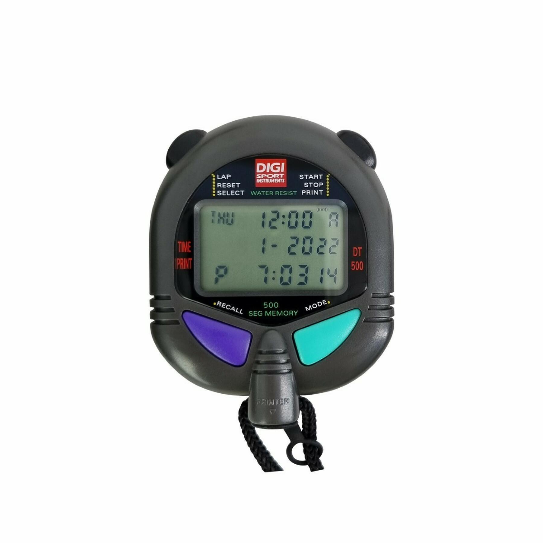 Stopwatch 500 memórias versão usb Digi Sport Instruments DT500