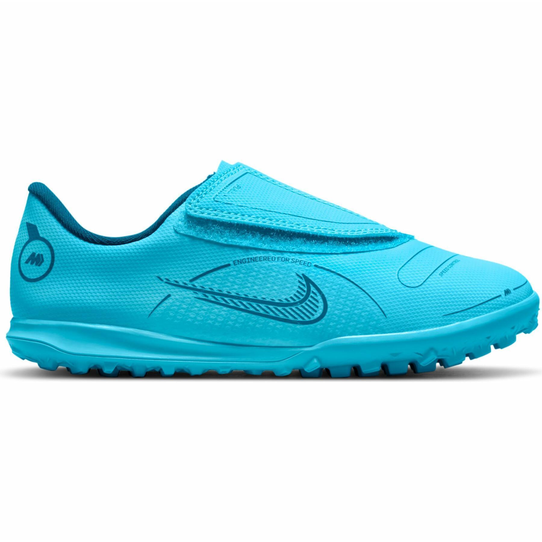 Sapatos de futebol para crianças Nike Jr. Mercurial Vapor 14 Club TF -Blueprint Pack