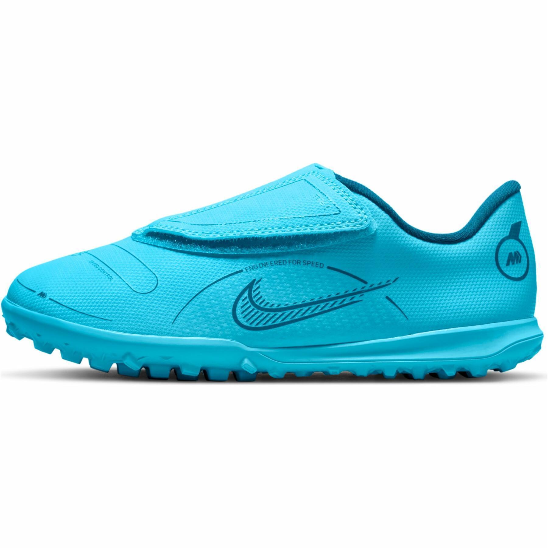 Sapatos de futebol para crianças Nike Jr. Mercurial Vapor 14 Club TF -Blueprint Pack