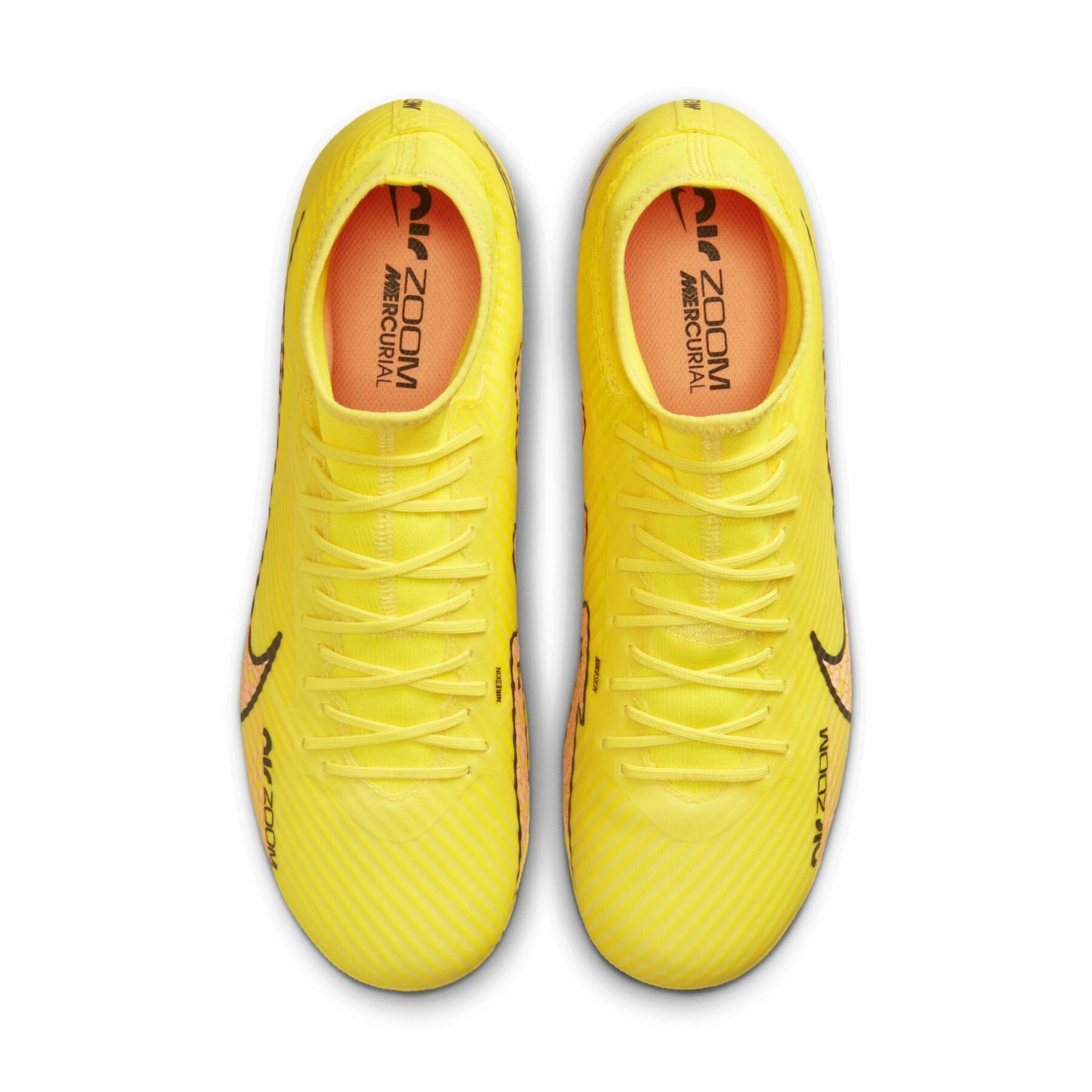 Sapatos de futebol Nike Zoom Mercurial Superfly 9 Academy AG - Lucent Pack