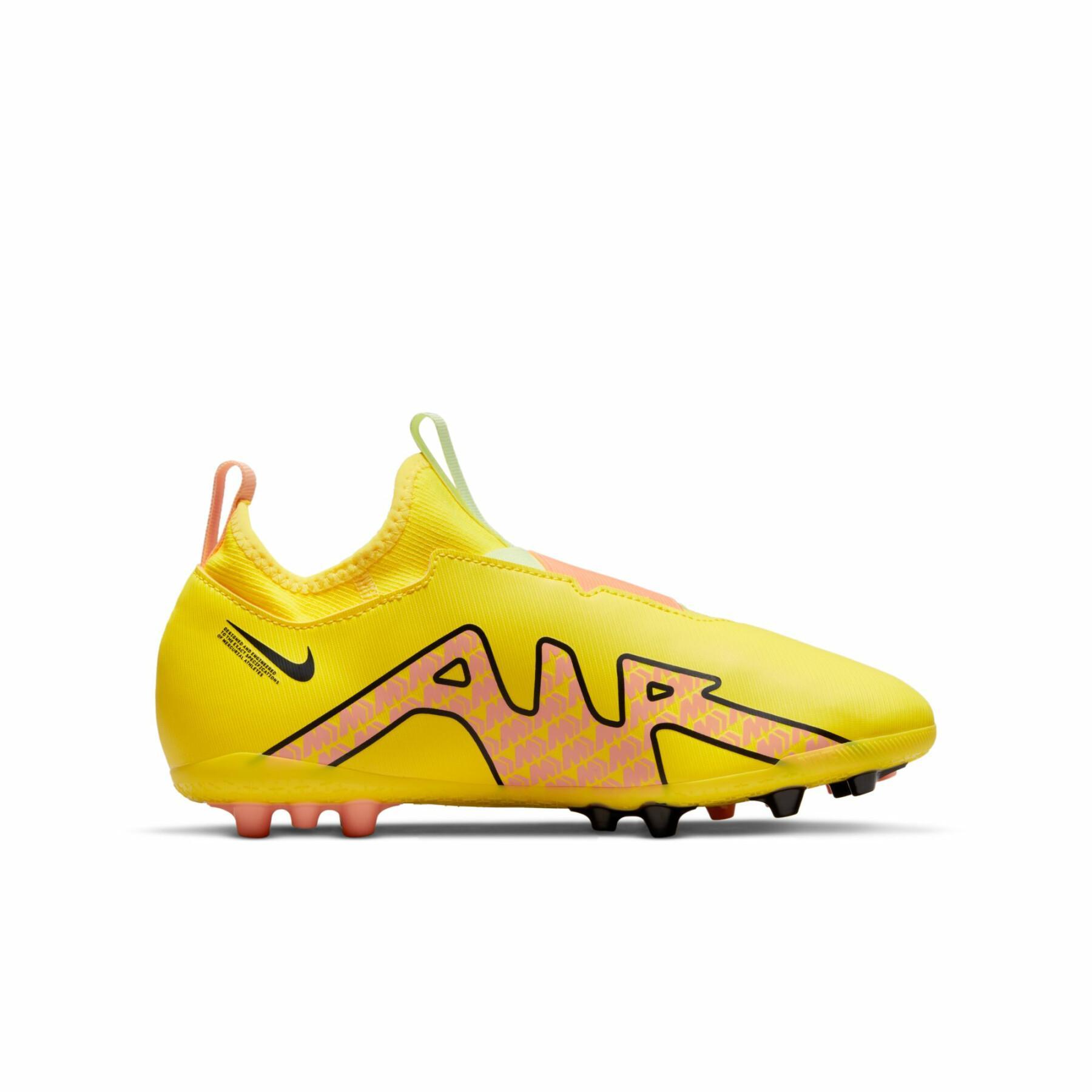 Sapatos de futebol para crianças Nike Zoom Mercurial Vapor 15 Academy AG - Lucent Pack