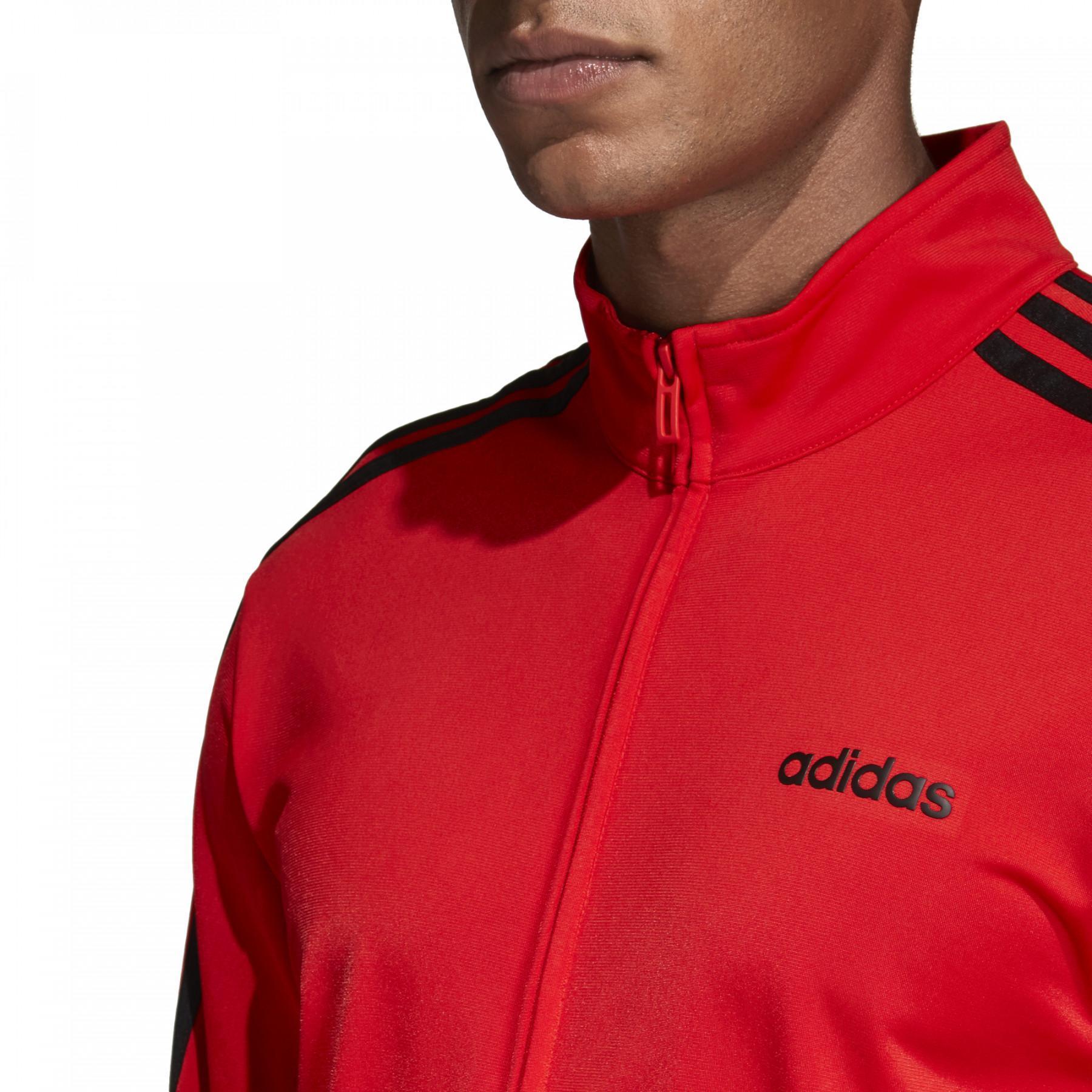 Jaqueta de fato de treino para desporto adidas Essentials 3-Stripes Tricot