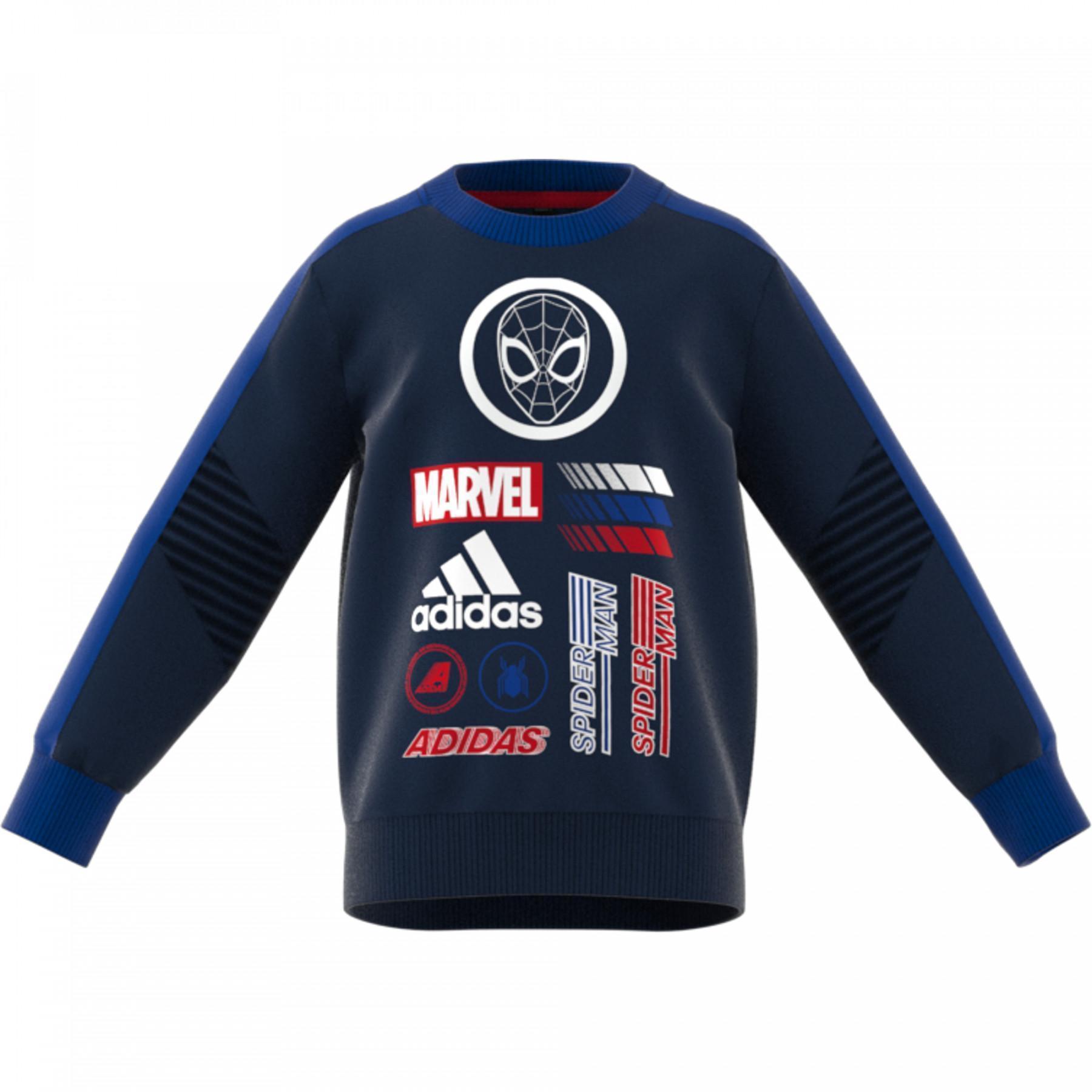 Miúdo da camisola adidas Marvel Spider-Man