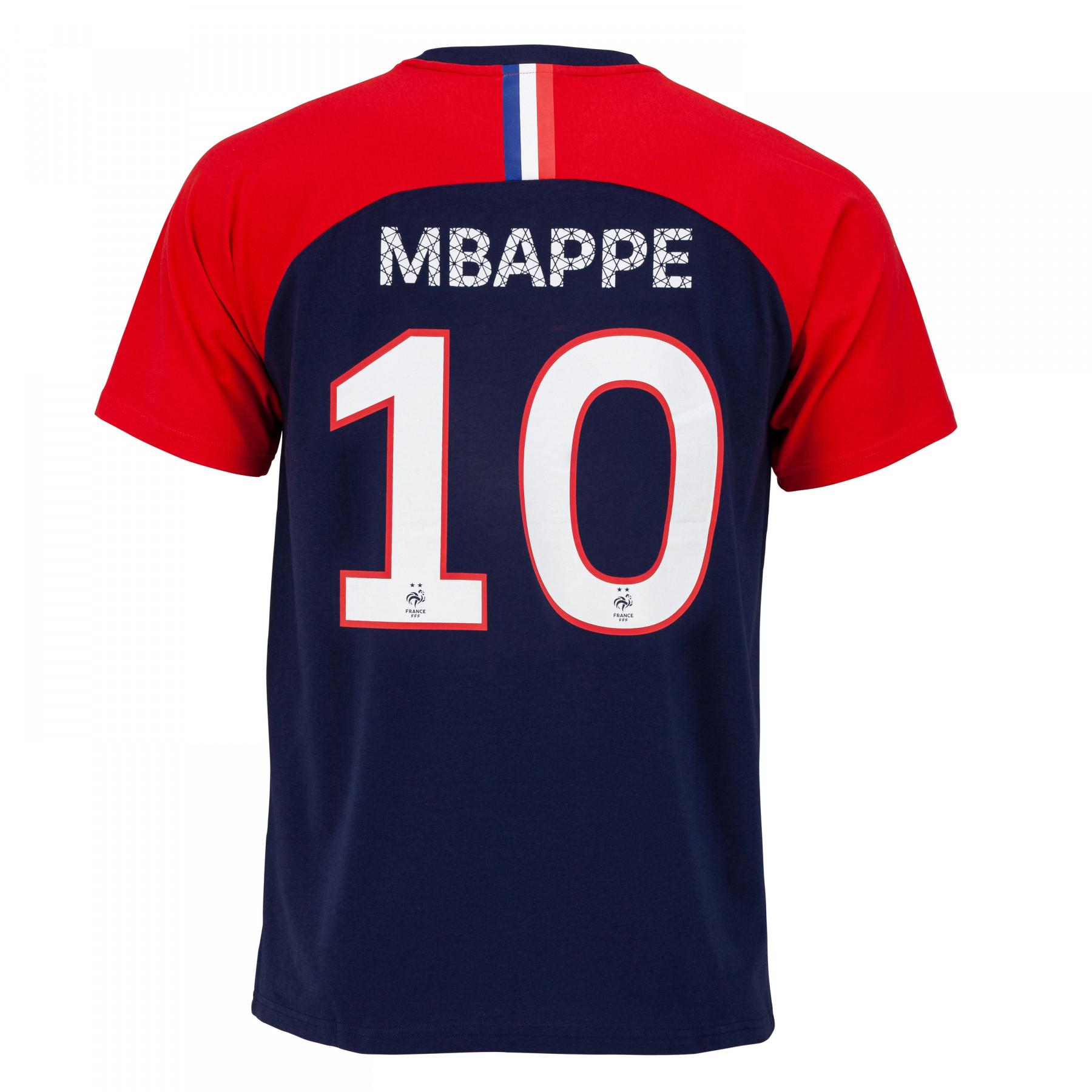 T-shirt criança FFF Player Mbappé N°10 criança