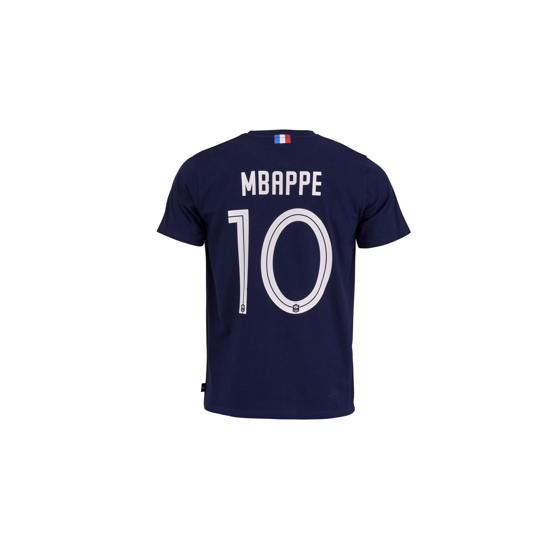 T-shirt criança France Player Mbappe N°10