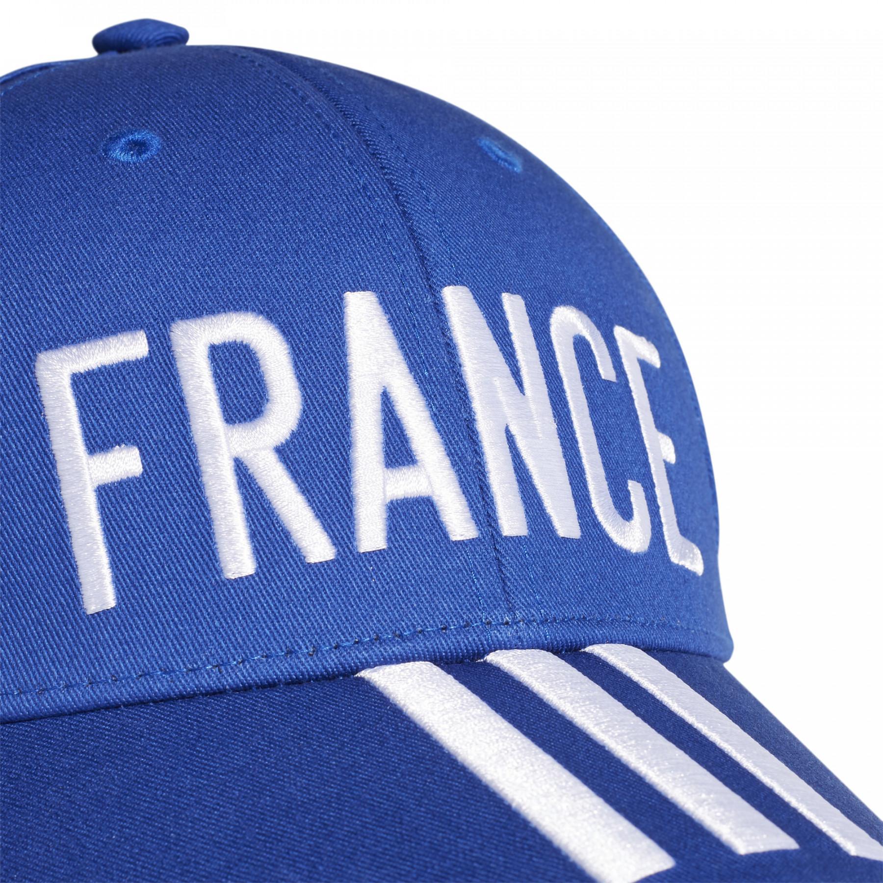 Boné de beisebol France Fan Euro 2020