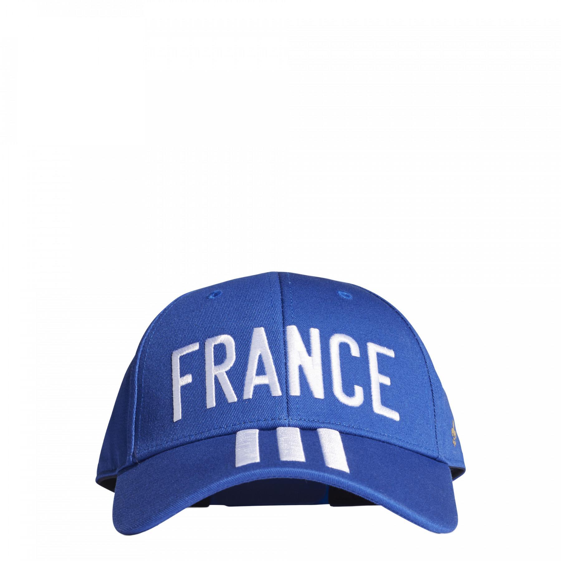 Boné de beisebol France Fan Euro 2020