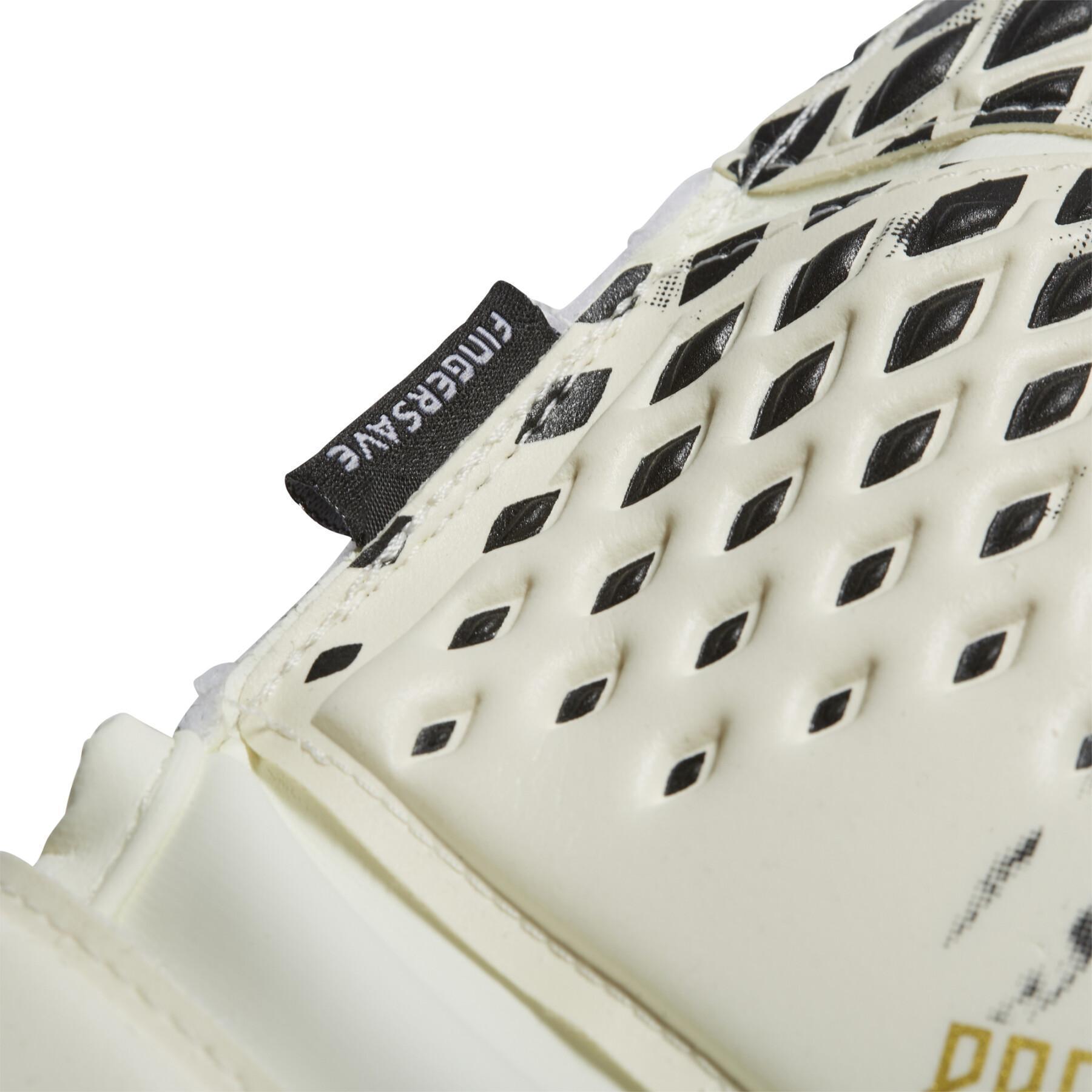 Luvas de guarda-redes para crianças adidas Predator 20 Match Fingersave