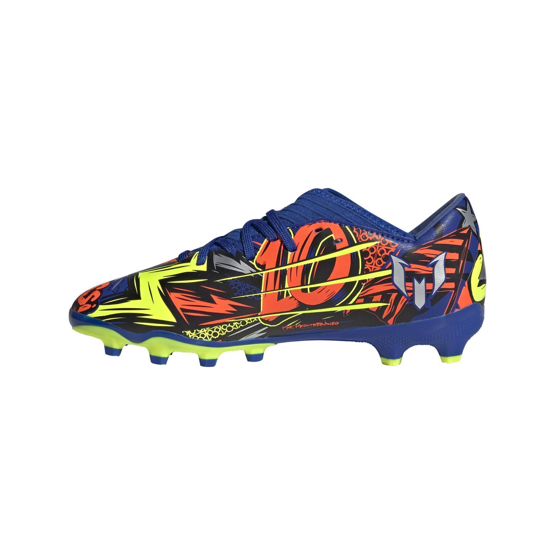 Sapatos de futebol para crianças adidas Nemeziz Messi 19.3 MG