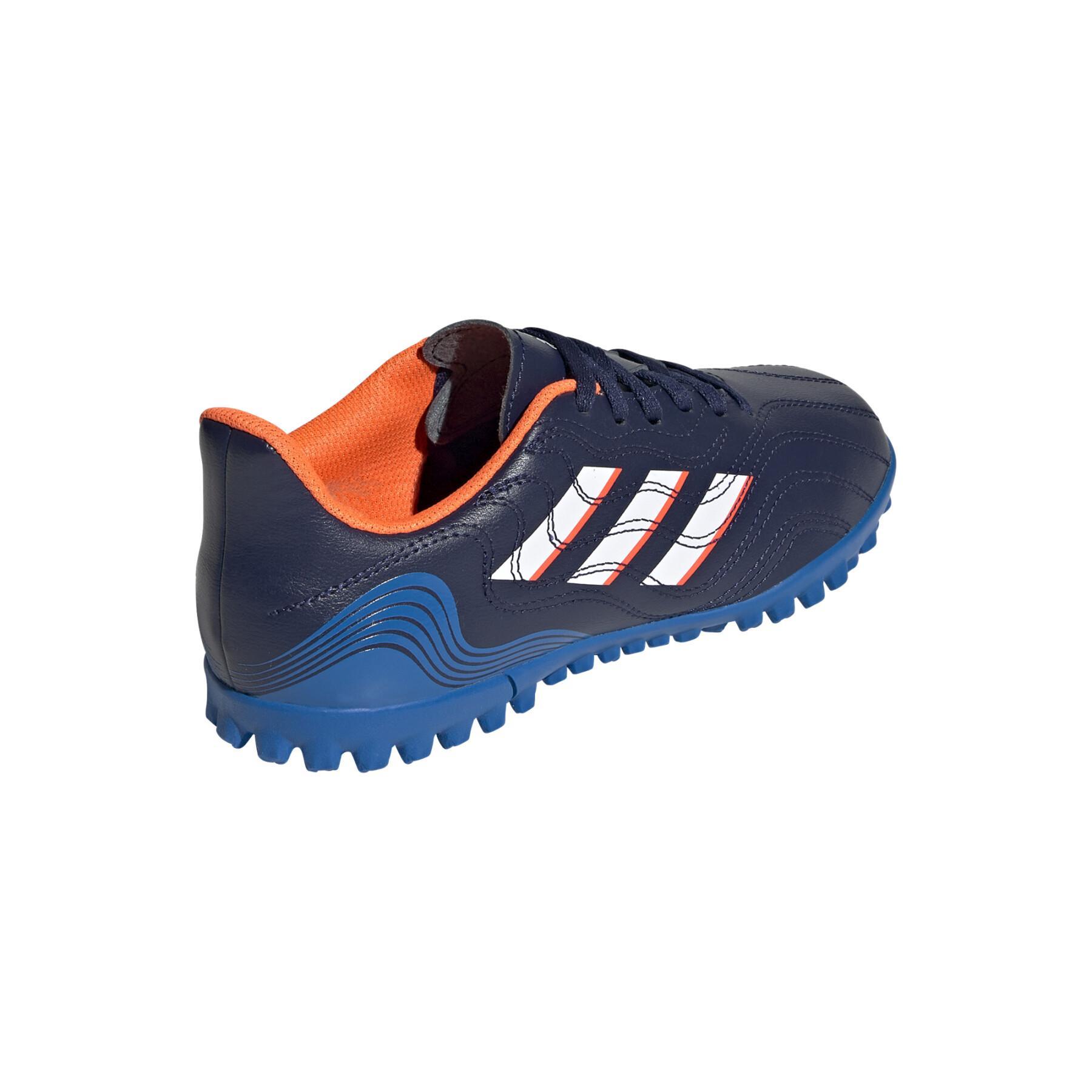 Sapatos de futebol para crianças adidas Copa Sense.4 TF