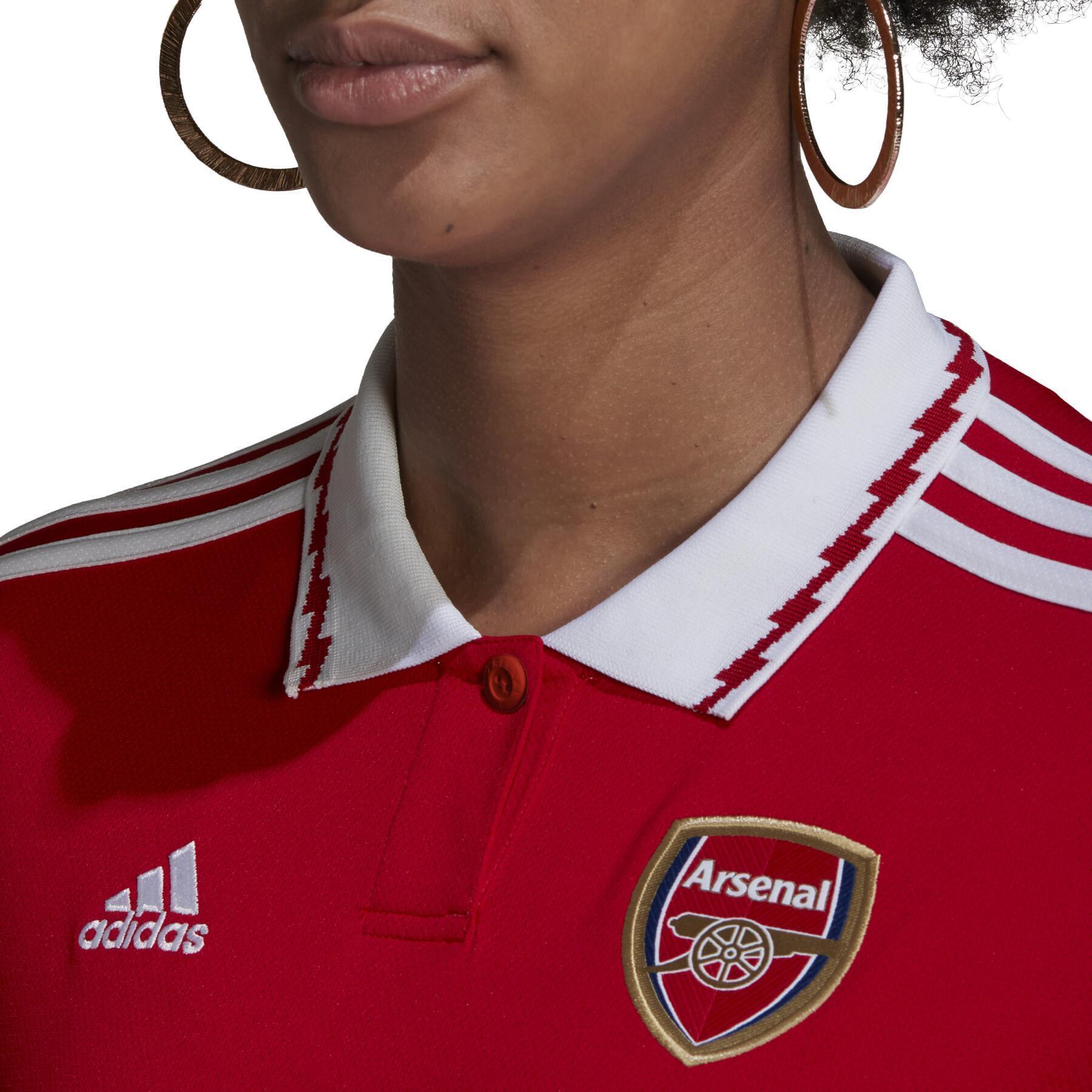 Camisola da casa da mulher Arsenal 2022/23