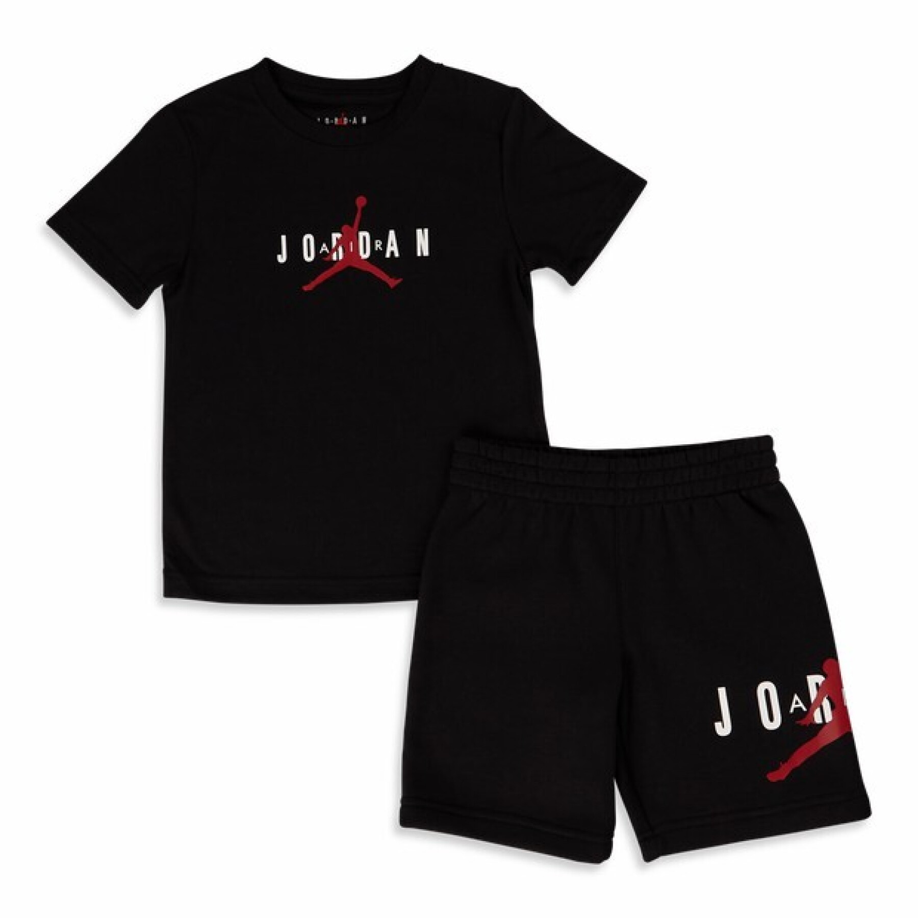 Conjunto de camisola e calções para crianças Jordan Air Heat