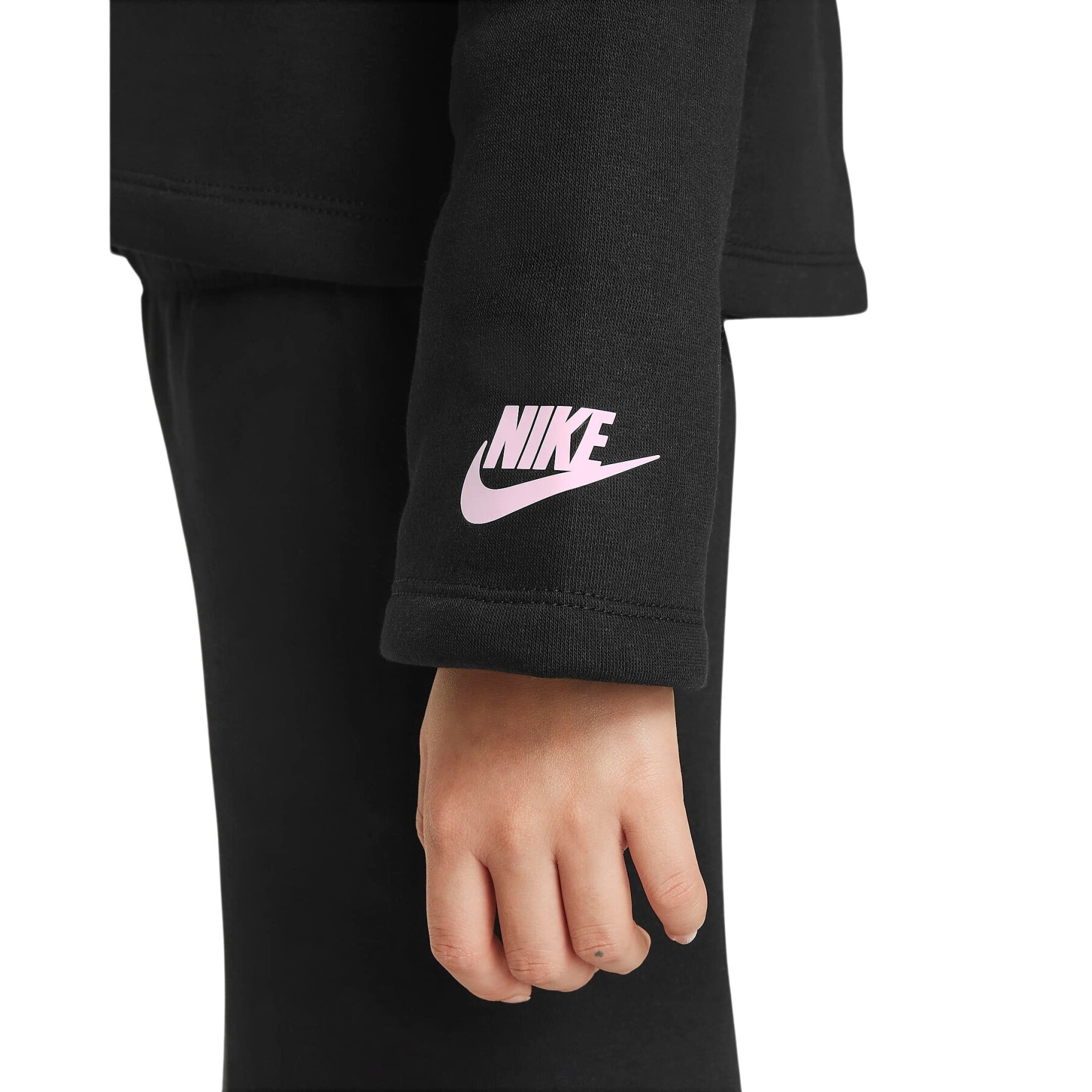 Moletom com capuz para rapariga Nike Floral Graphic