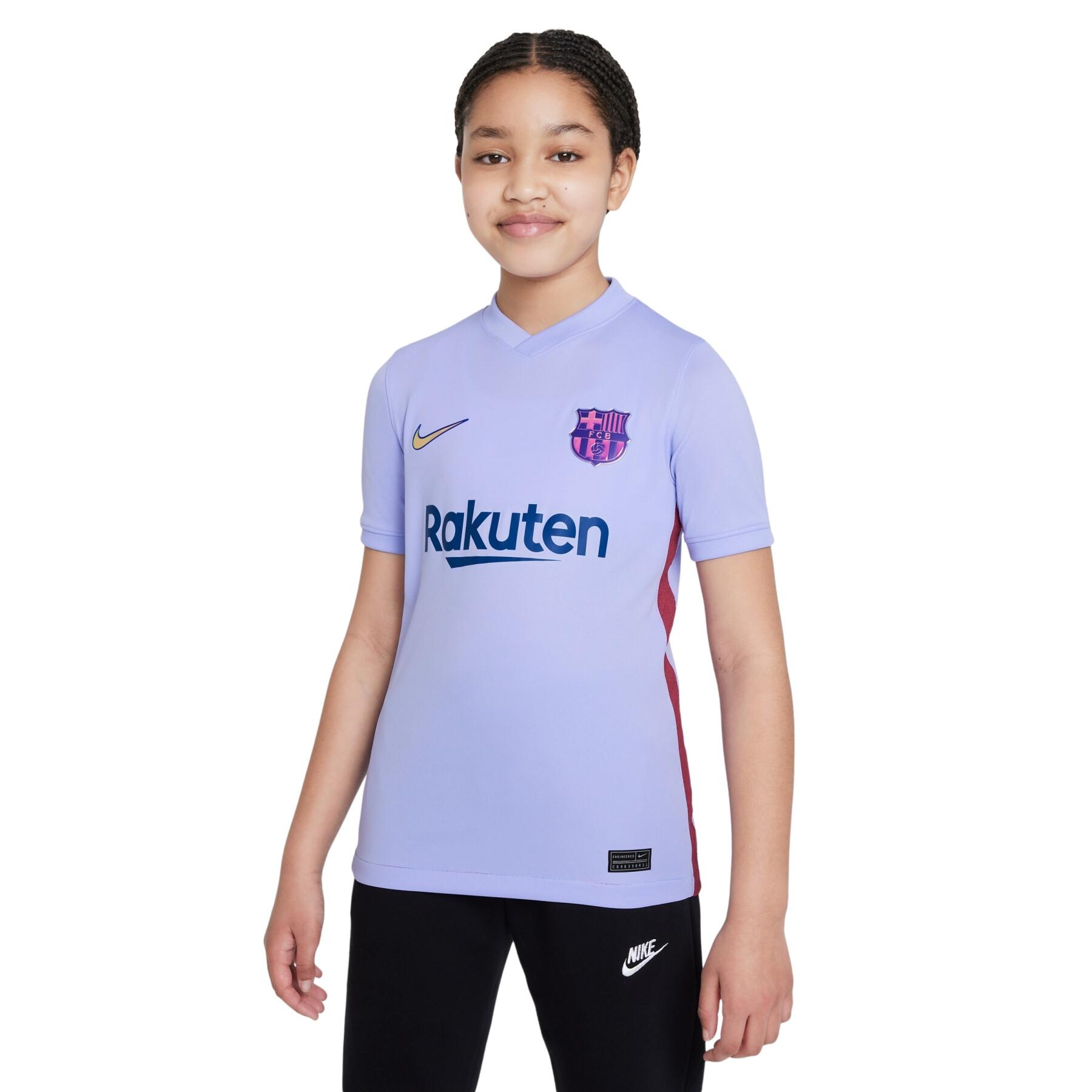 Camisola para crianças ao ar livre FC Barcelone 2021/22